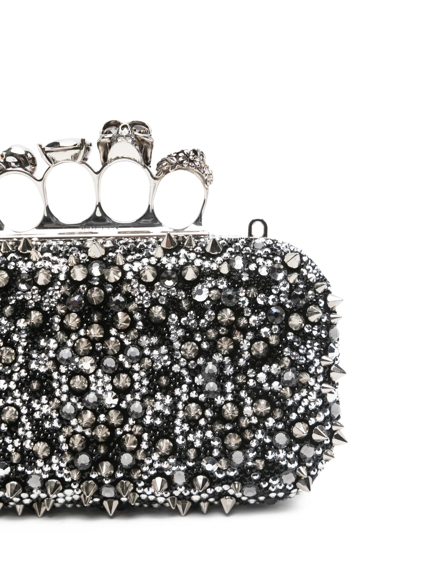 Knuckle skull clutch bag