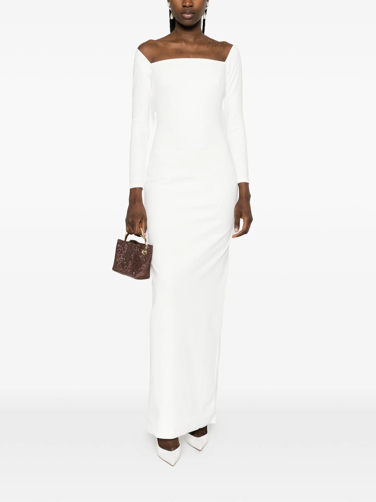 The Lolita maxi dress in cream