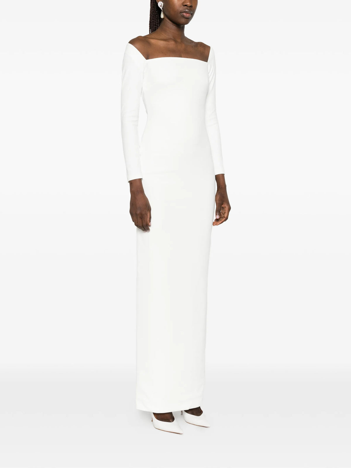 The Lolita maxi dress in cream