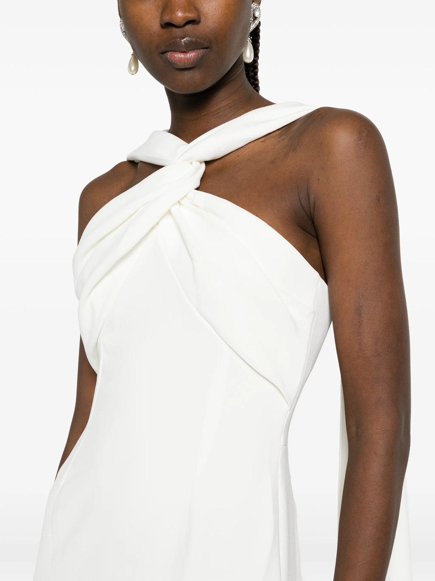 Rona twisted maxi dress