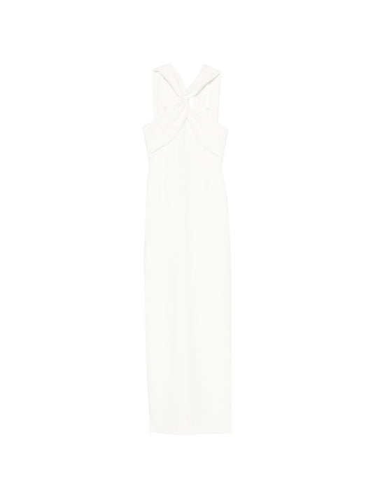 Rona twisted maxi dress