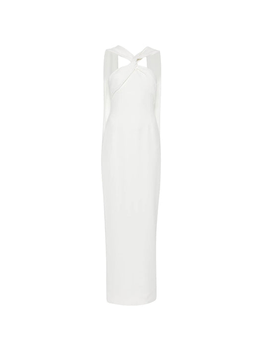 Rona twisted maxi dress