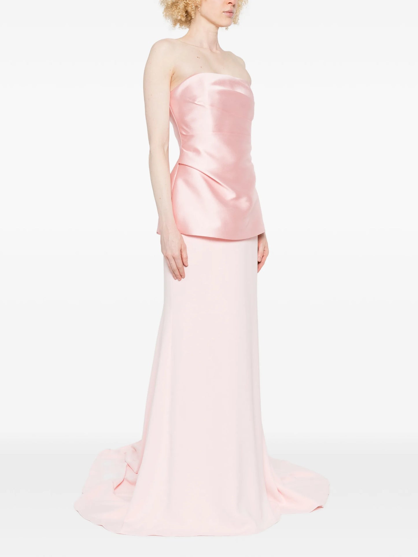 Alia strapless maxi dress