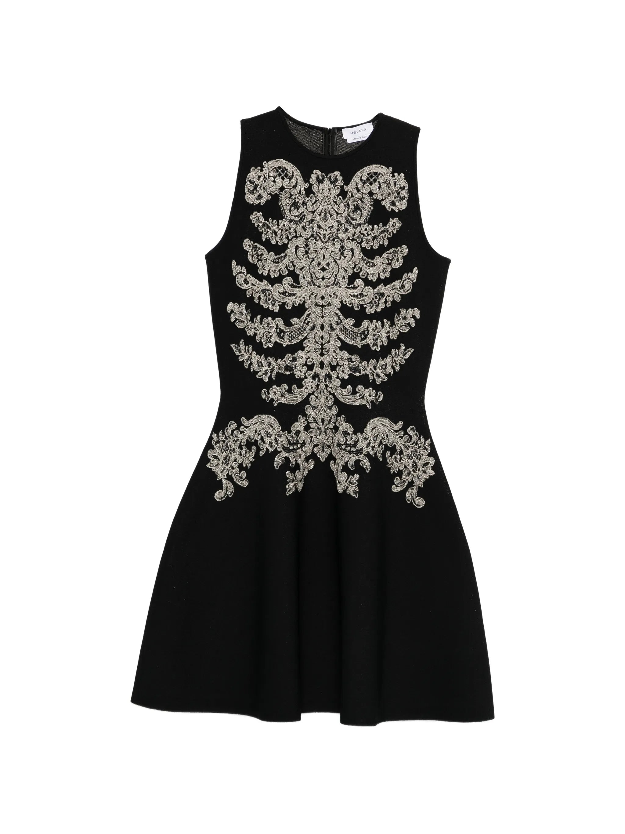 sleeveless mini dress