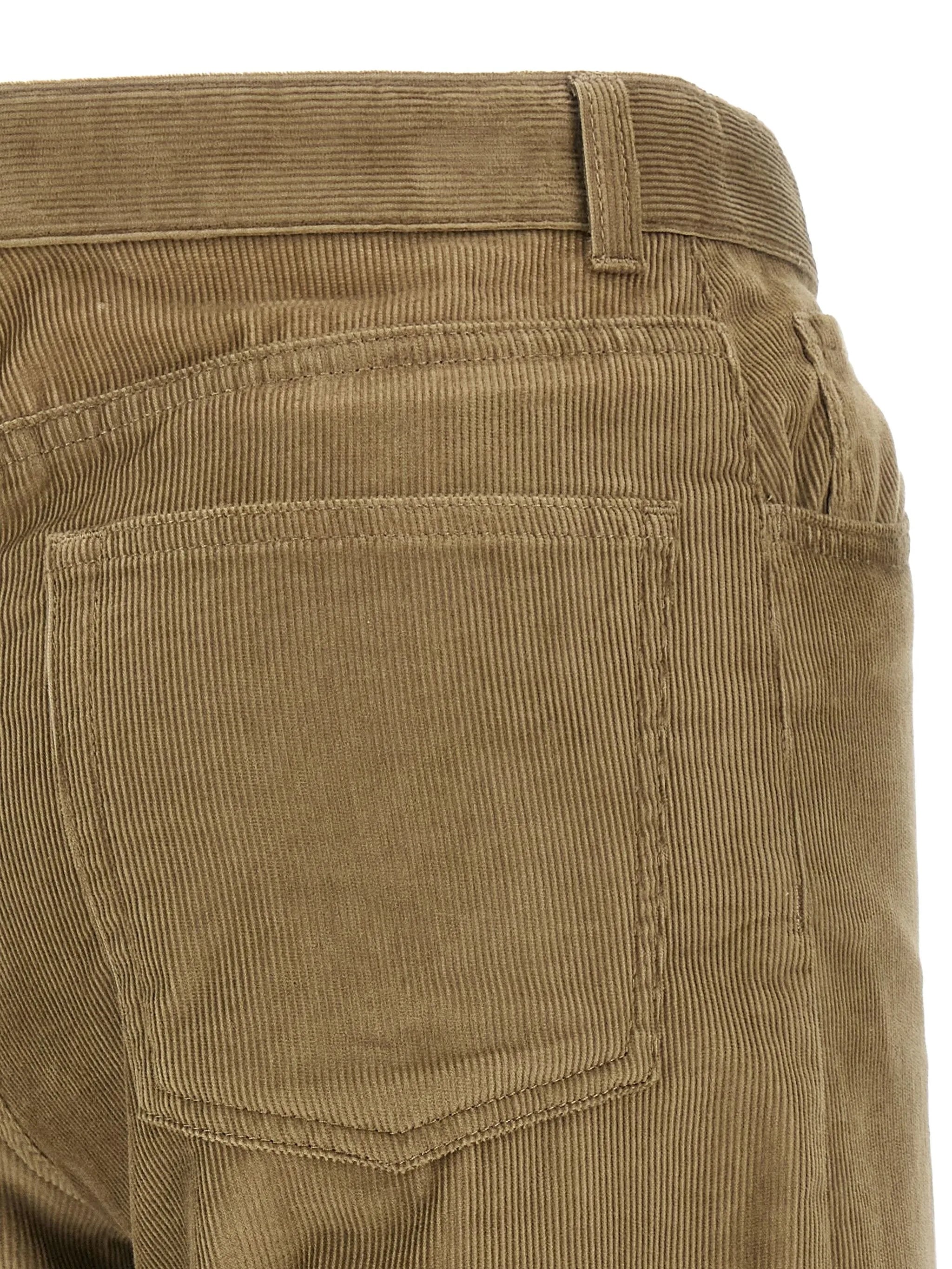 corduroy five-pocket trousers