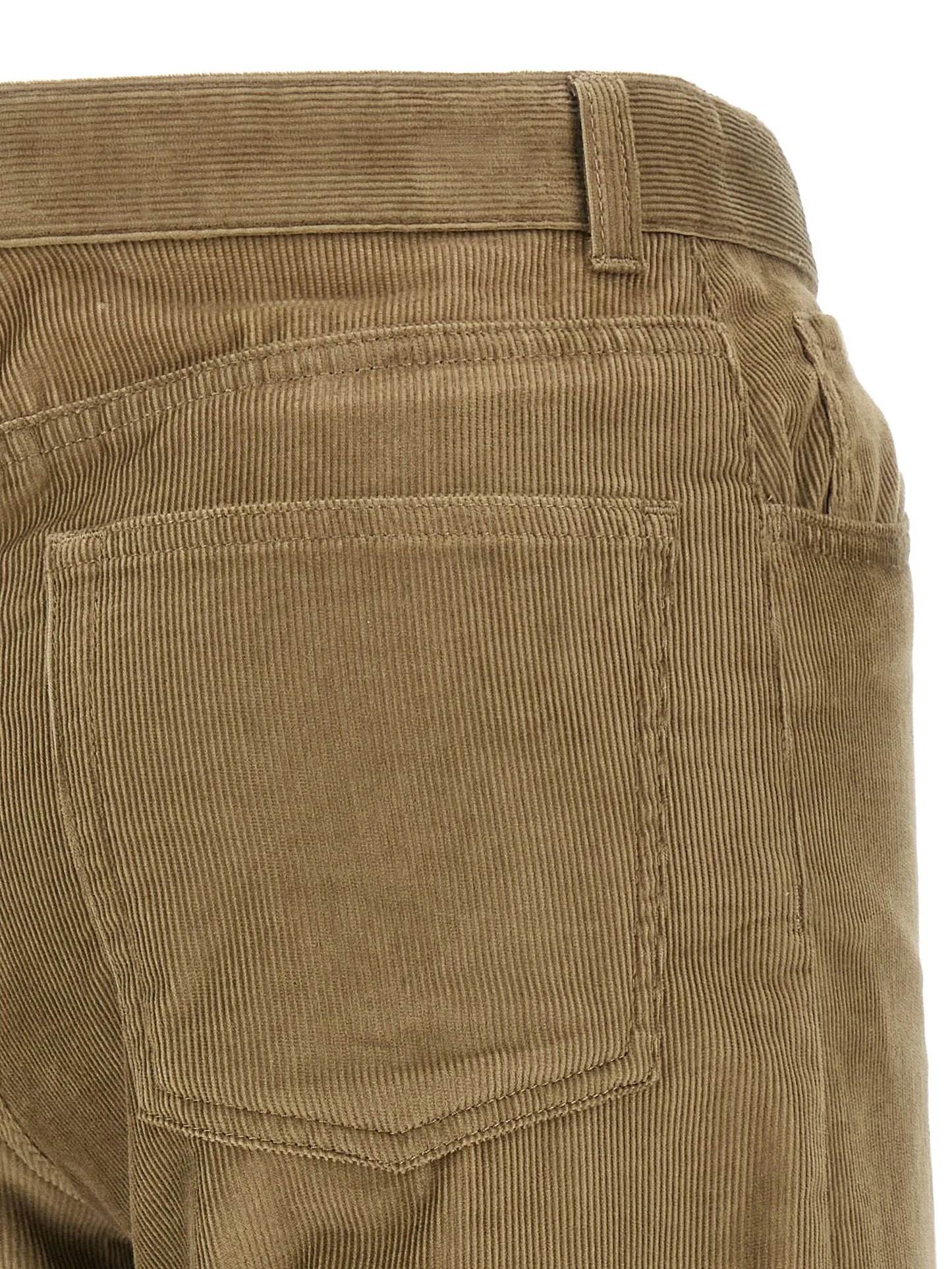 corduroy five-pocket trousers