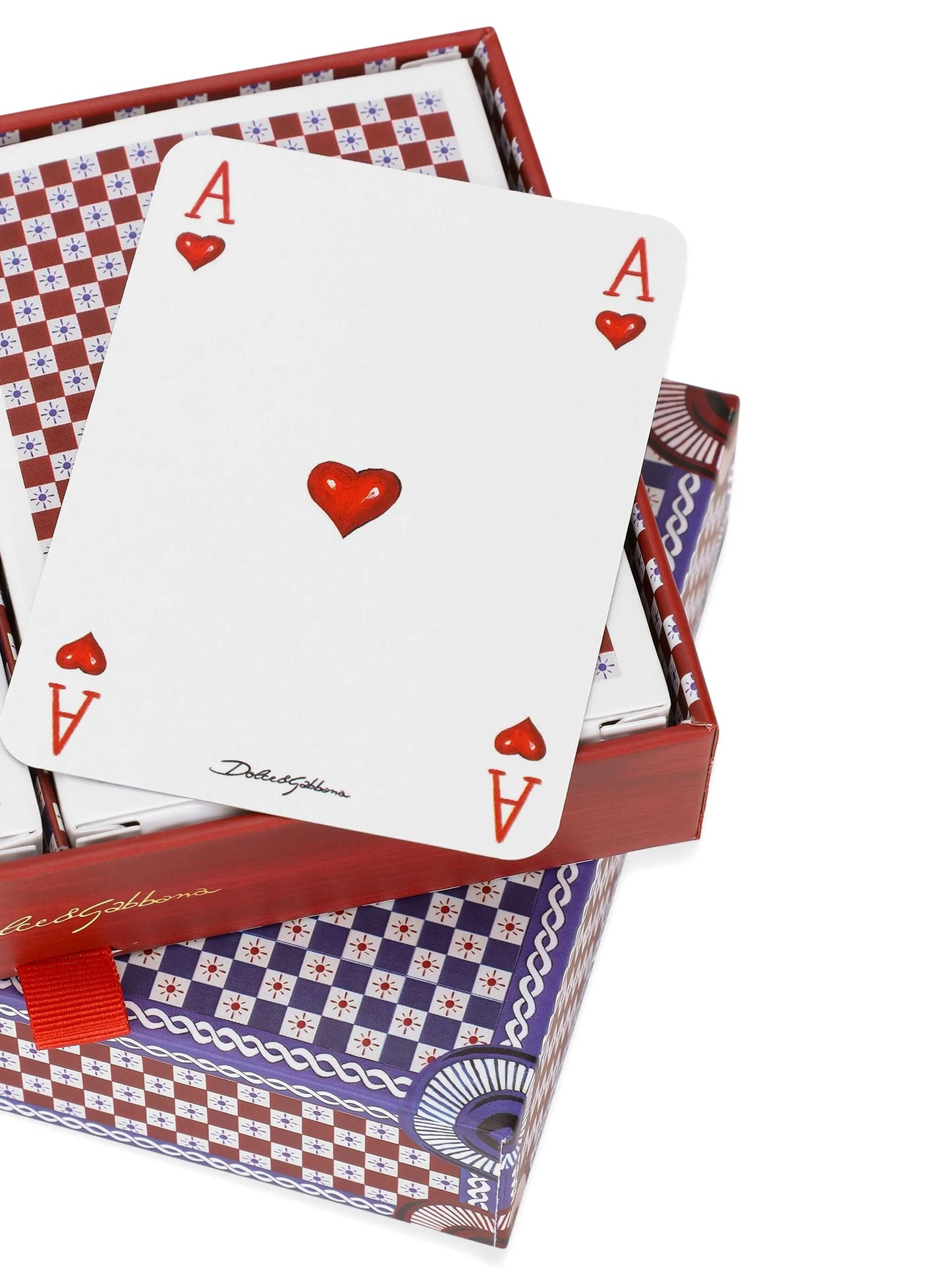 patterned poker cards (15.5cm x 10cm)