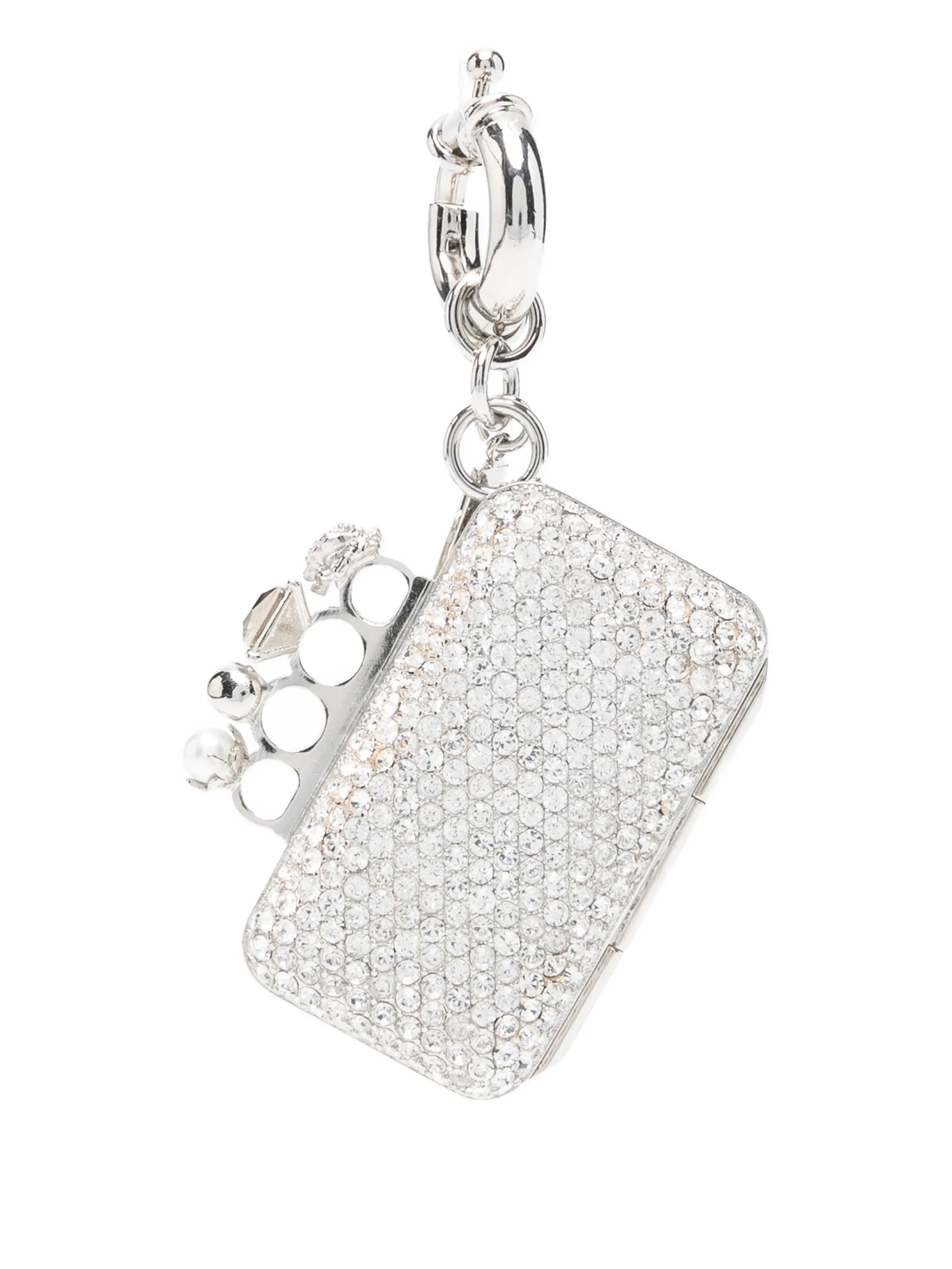 Knuckle clutch charm