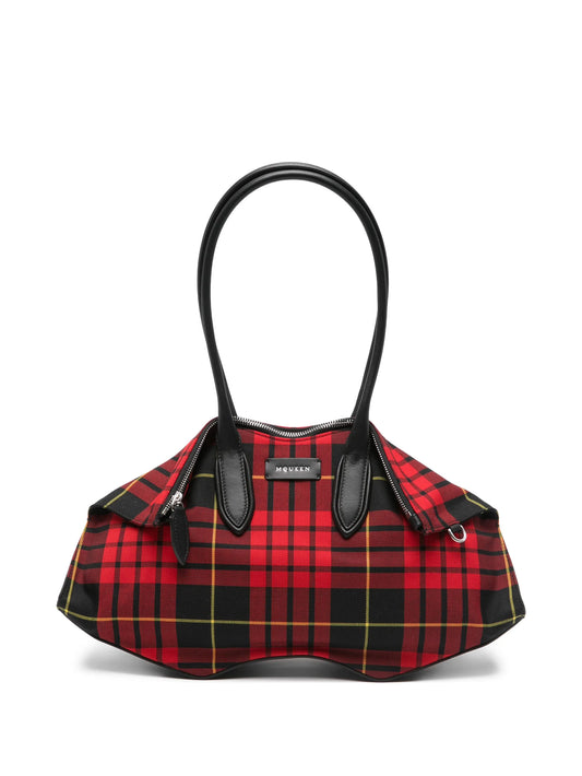 Manta tartan shoulder bag