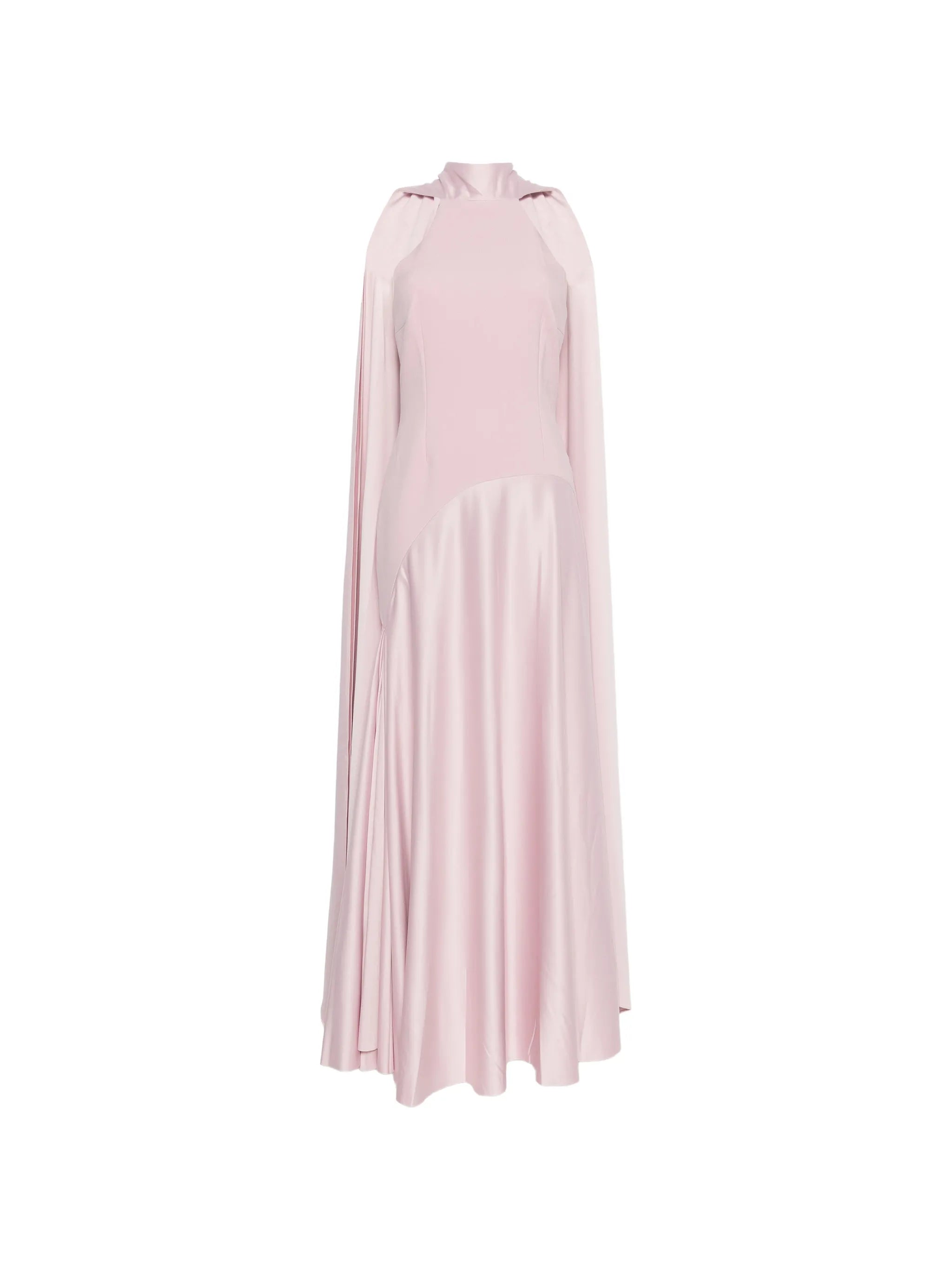 Cece cape maxi dress