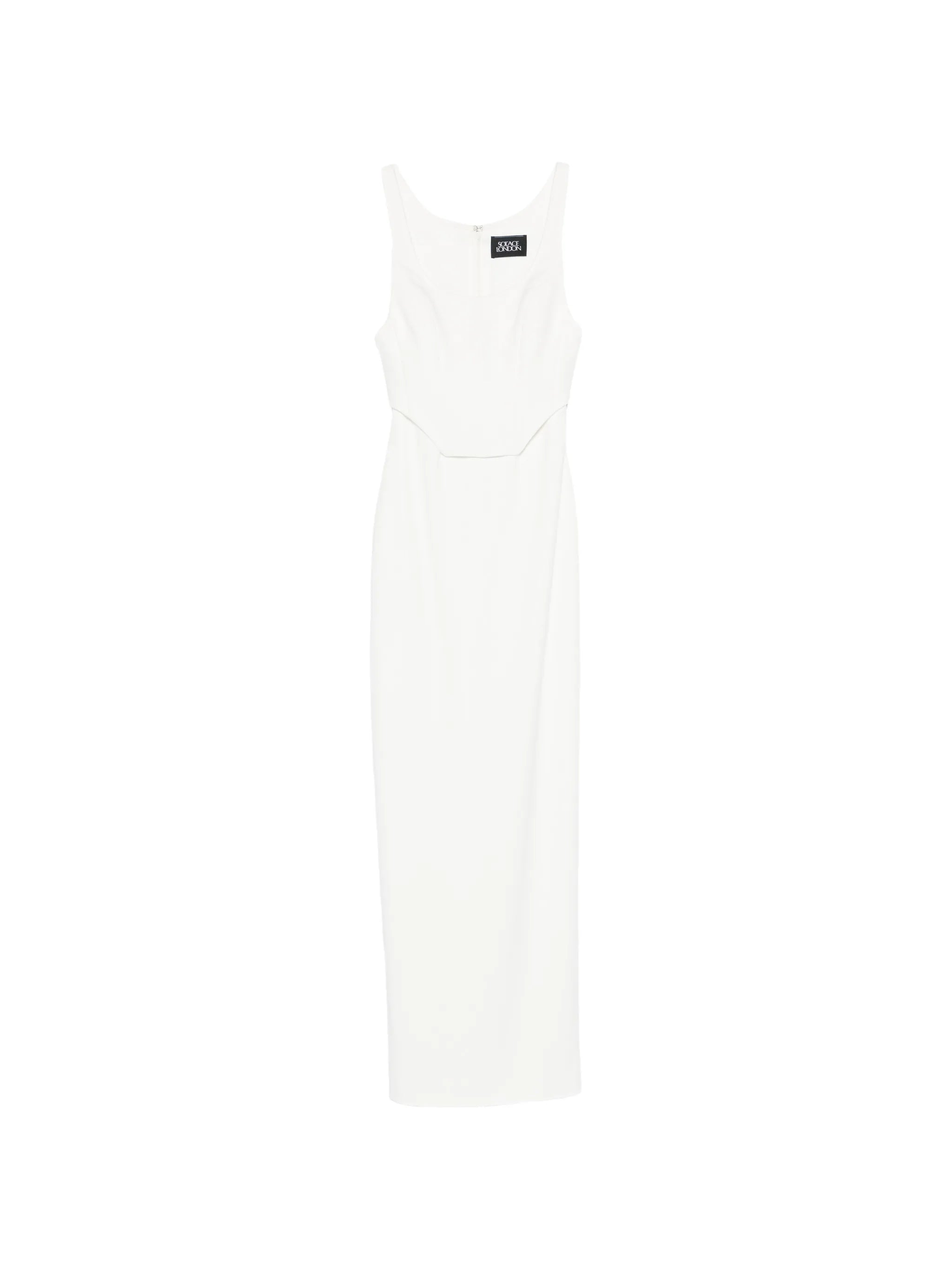 Noor scoop-neck maxi dress