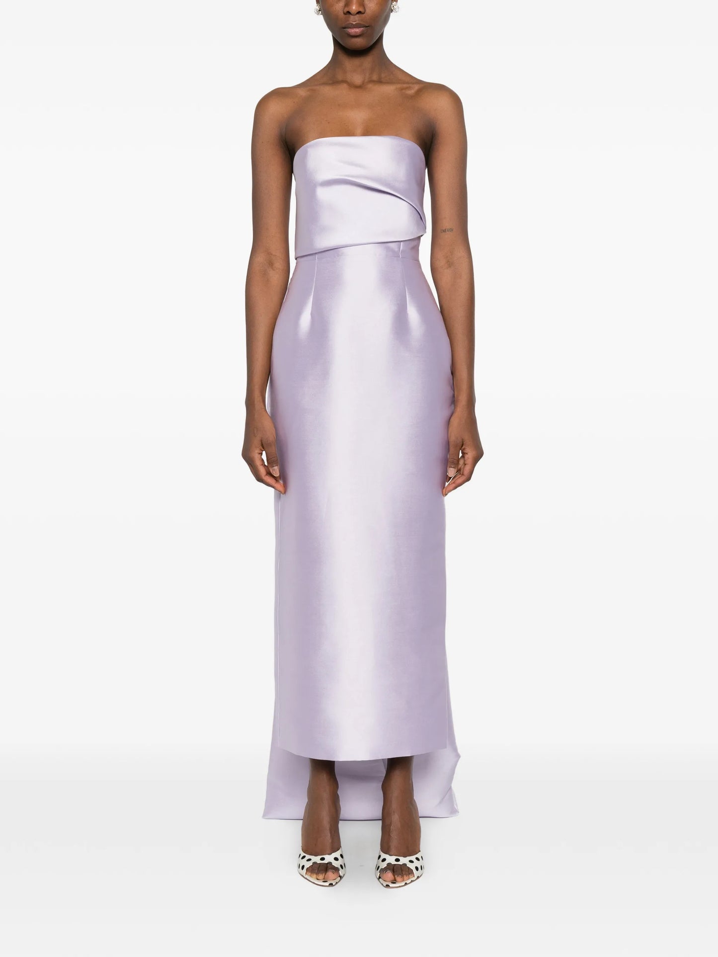 Kiki strapless midi dress