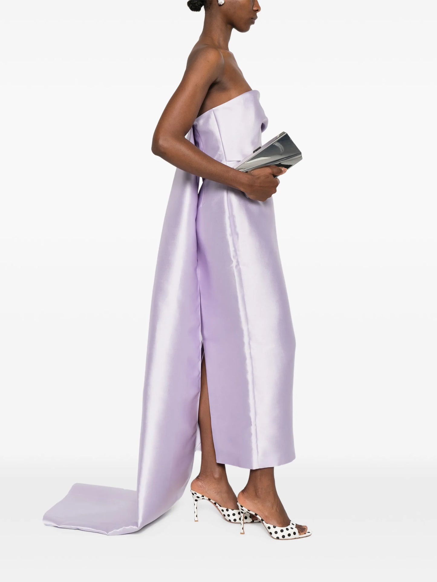 Kiki strapless midi dress