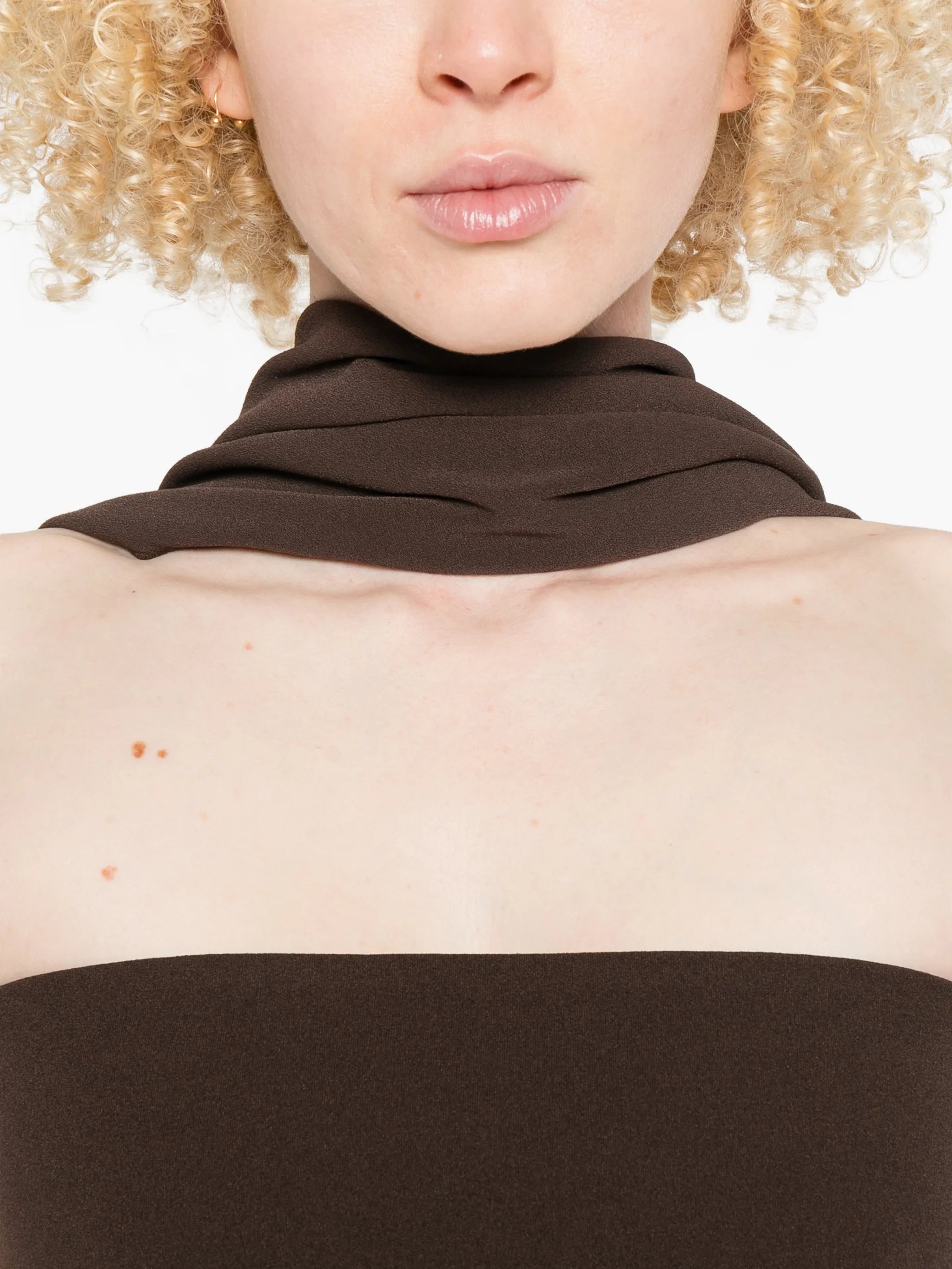 Martine strapless midi dress