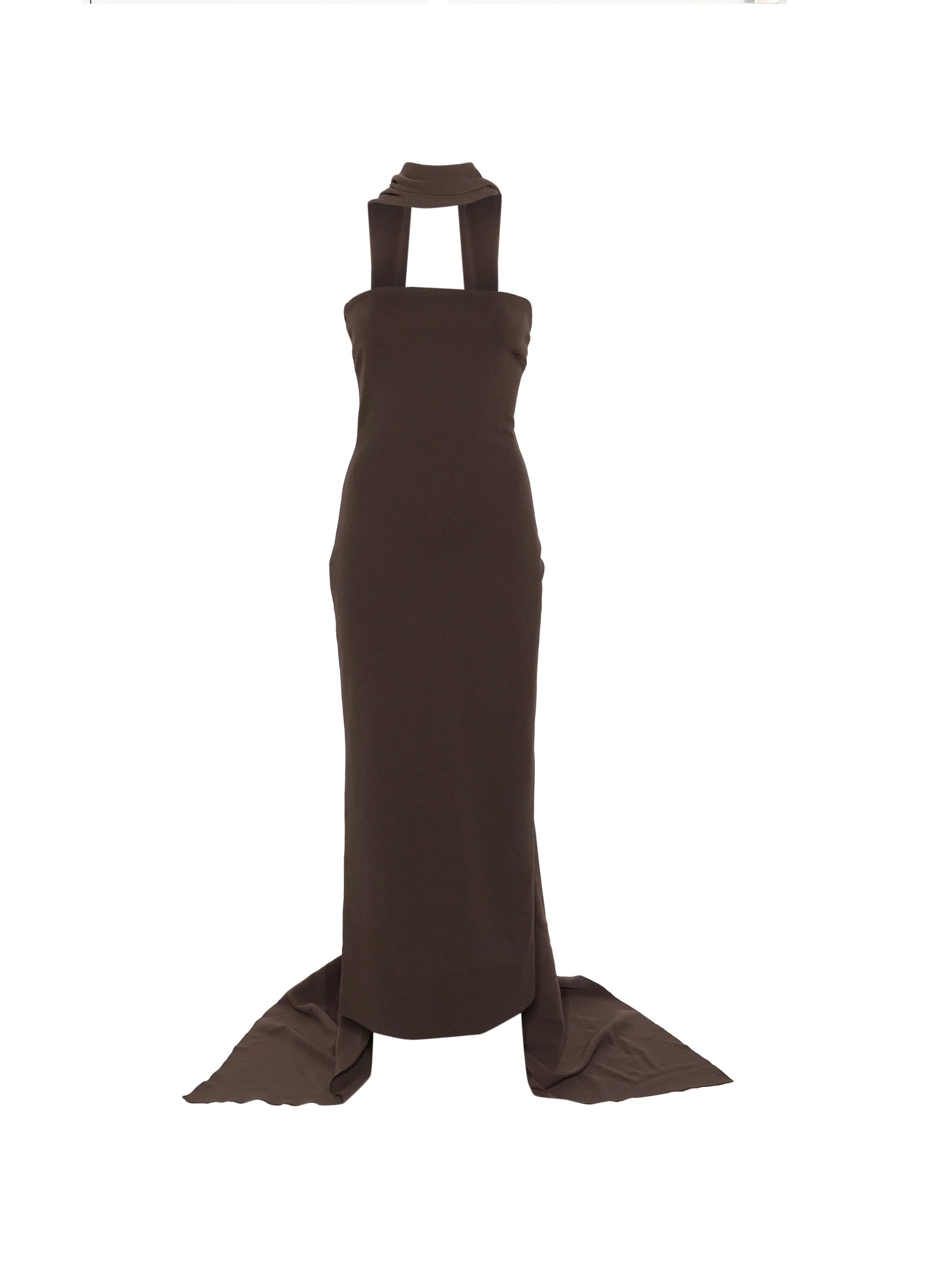 Martine strapless midi dress