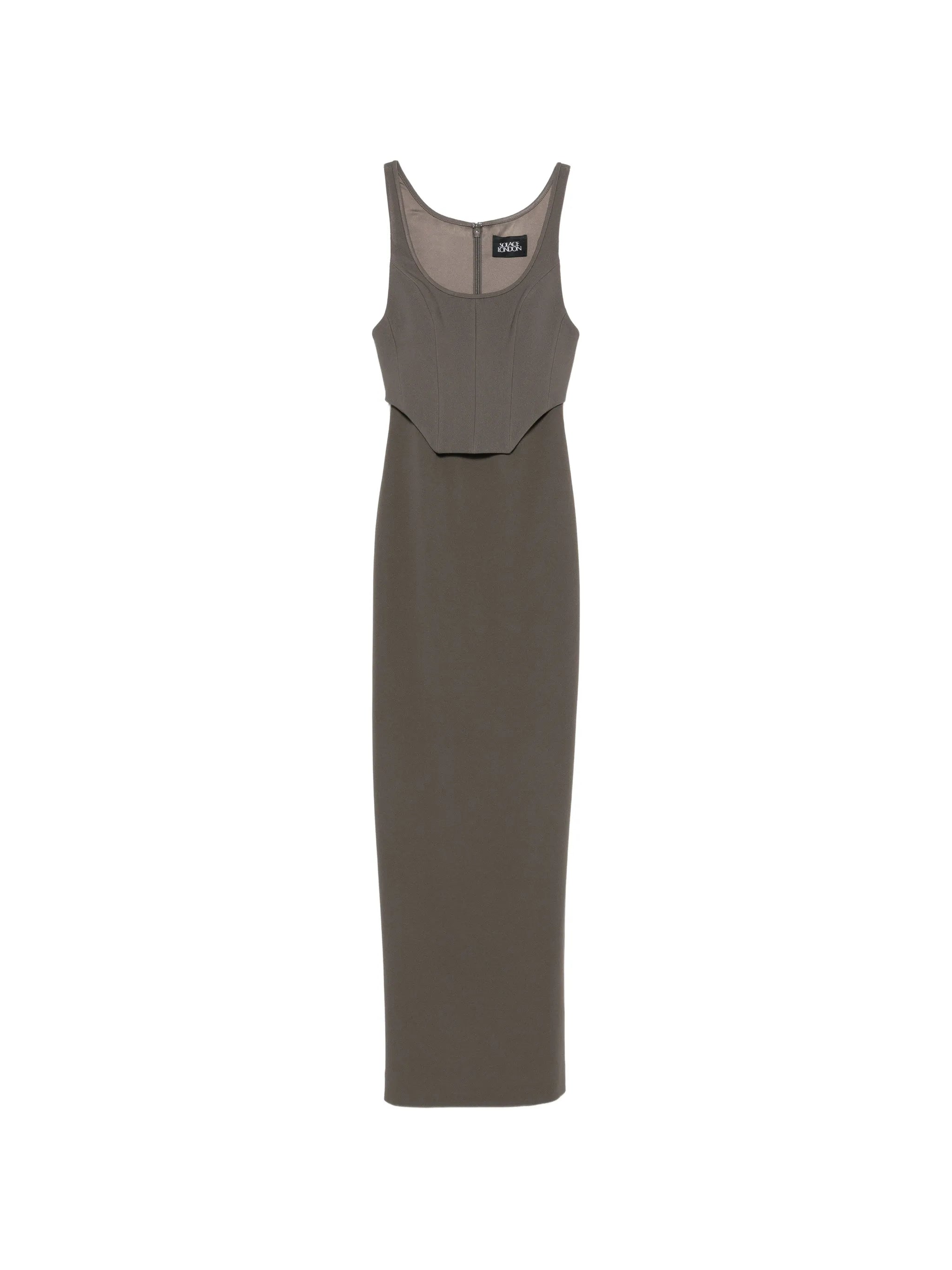 Noor panel maxi dress