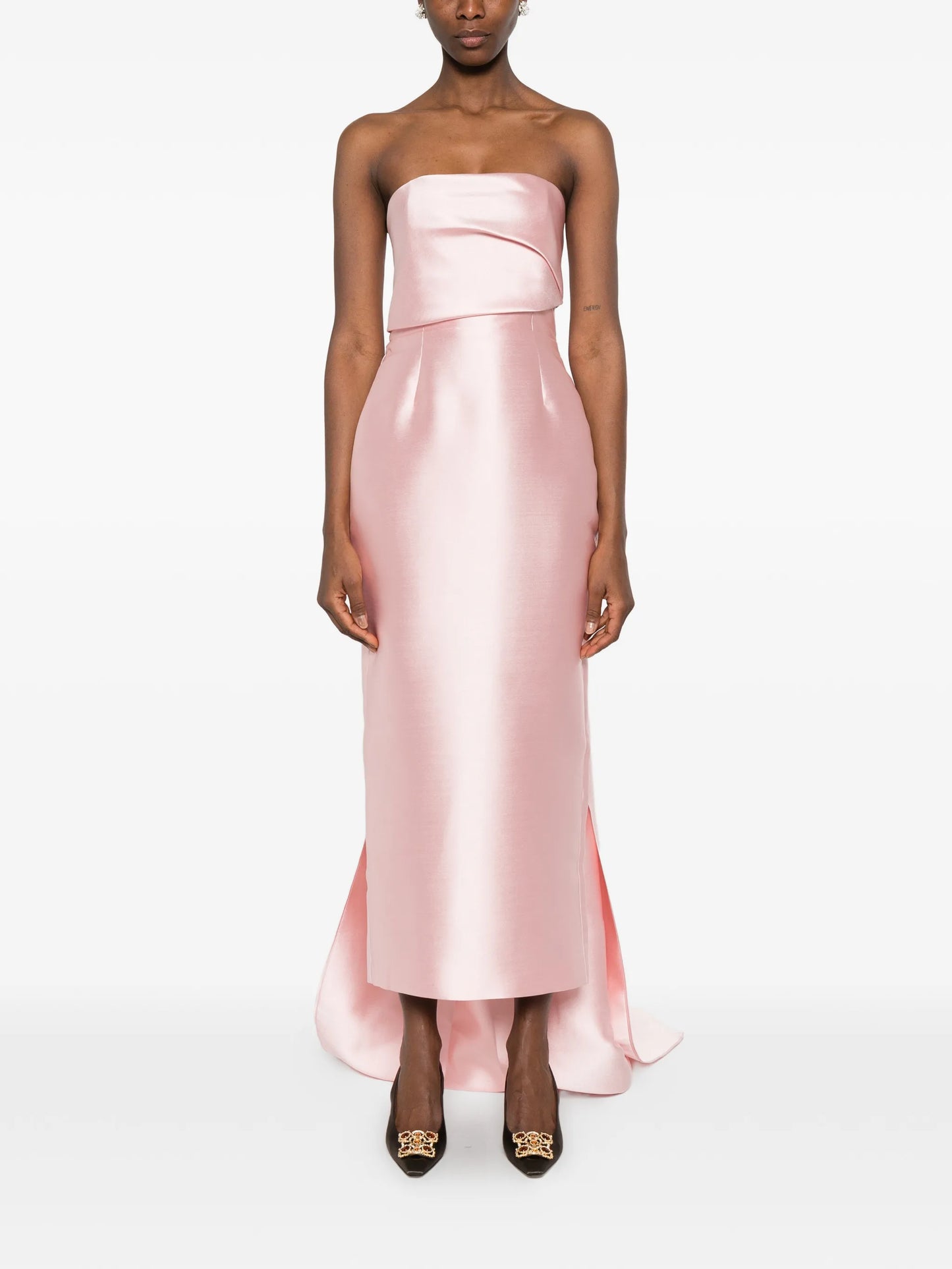 Kiki strapless midi dress