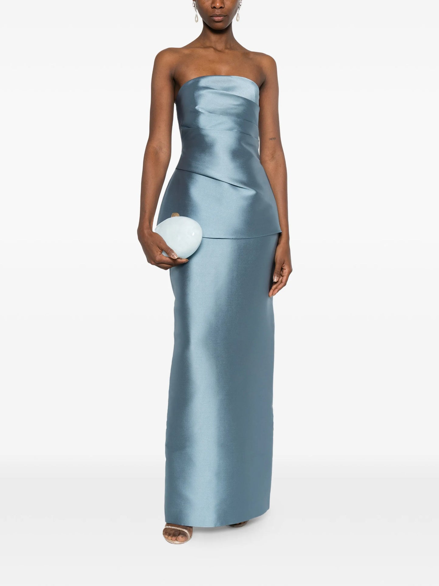 Lucille strapless maxi dress