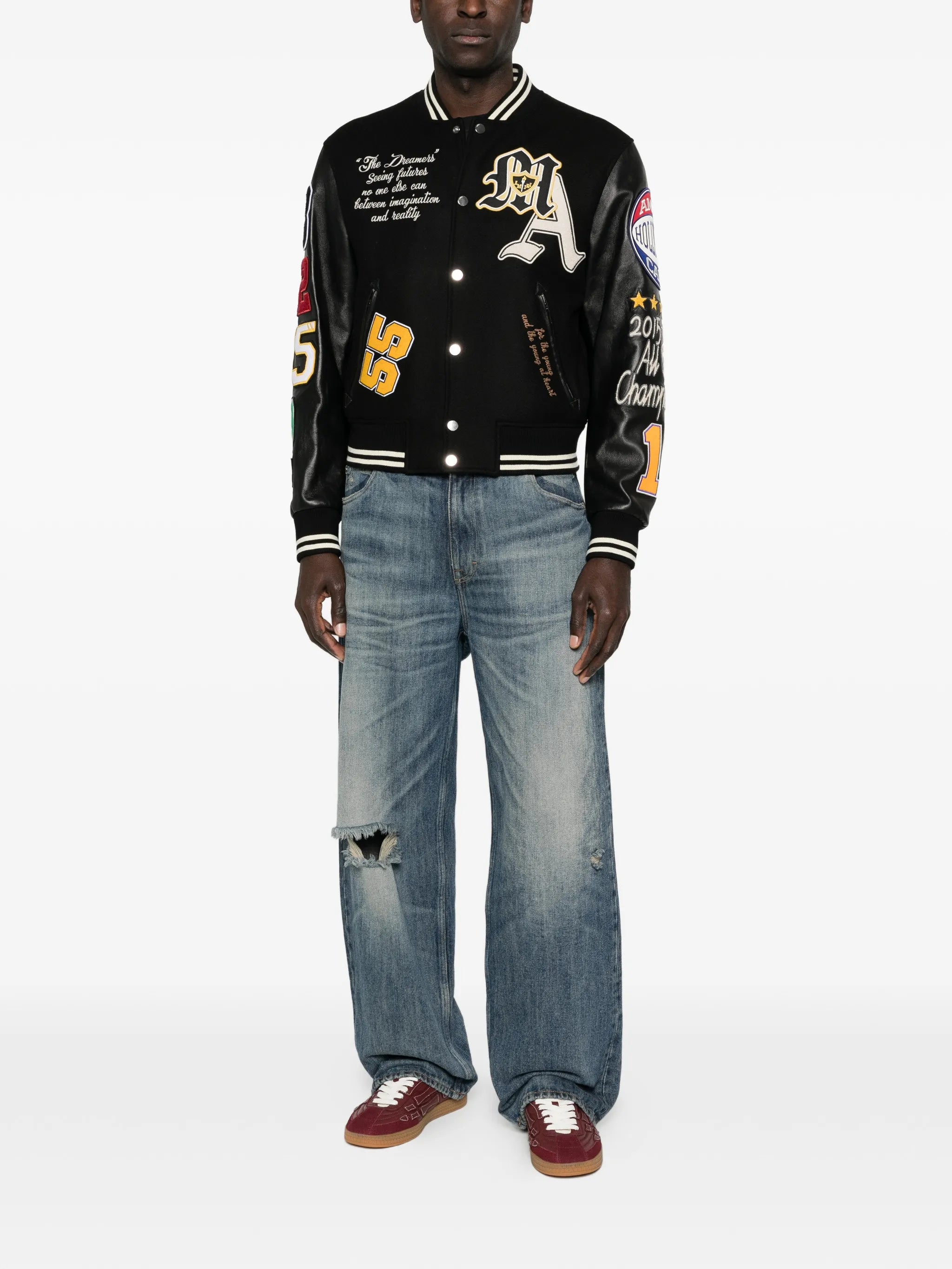 patch varsity jacket