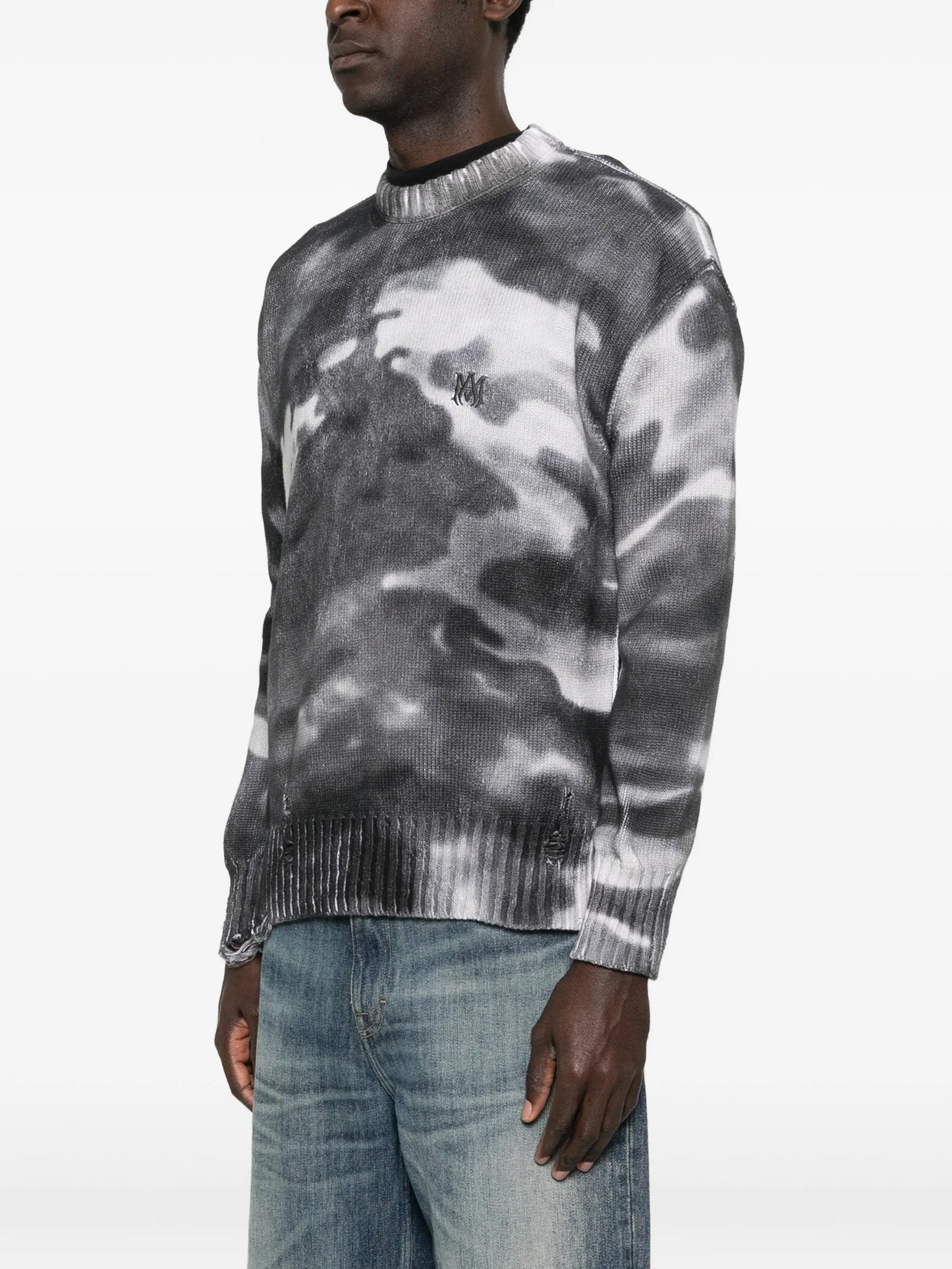 Camo sweater