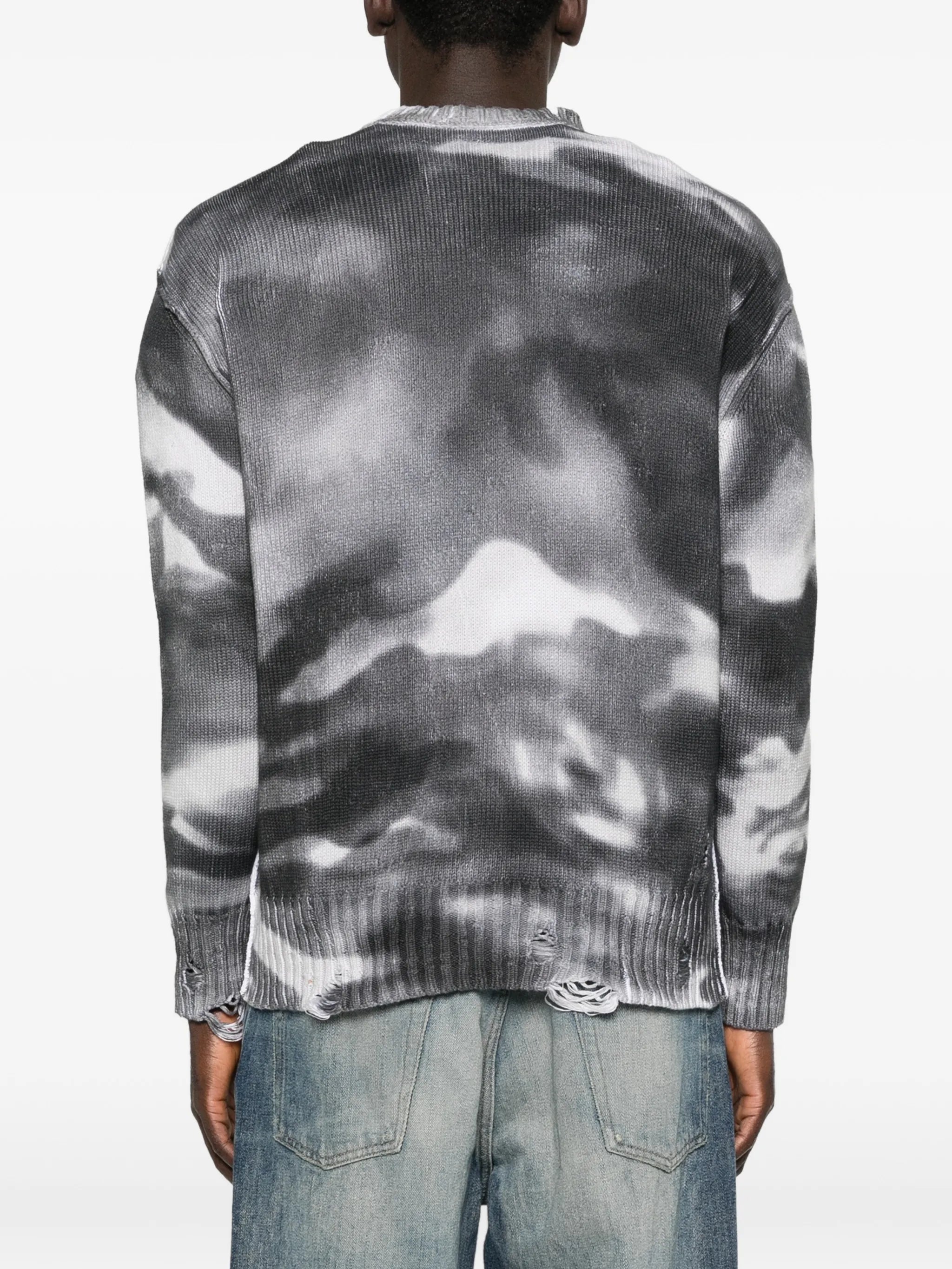 Camo sweater