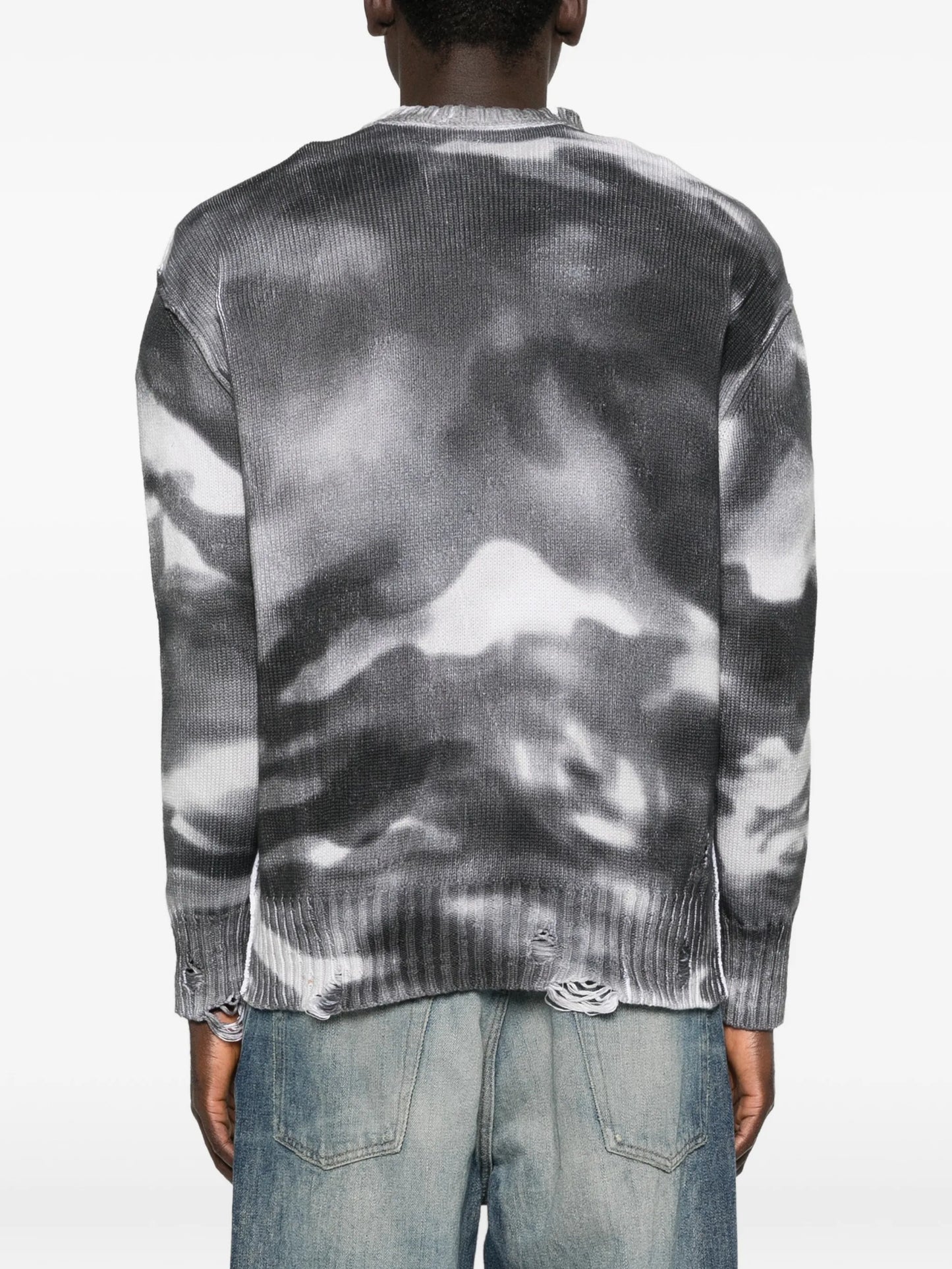 Camo sweater