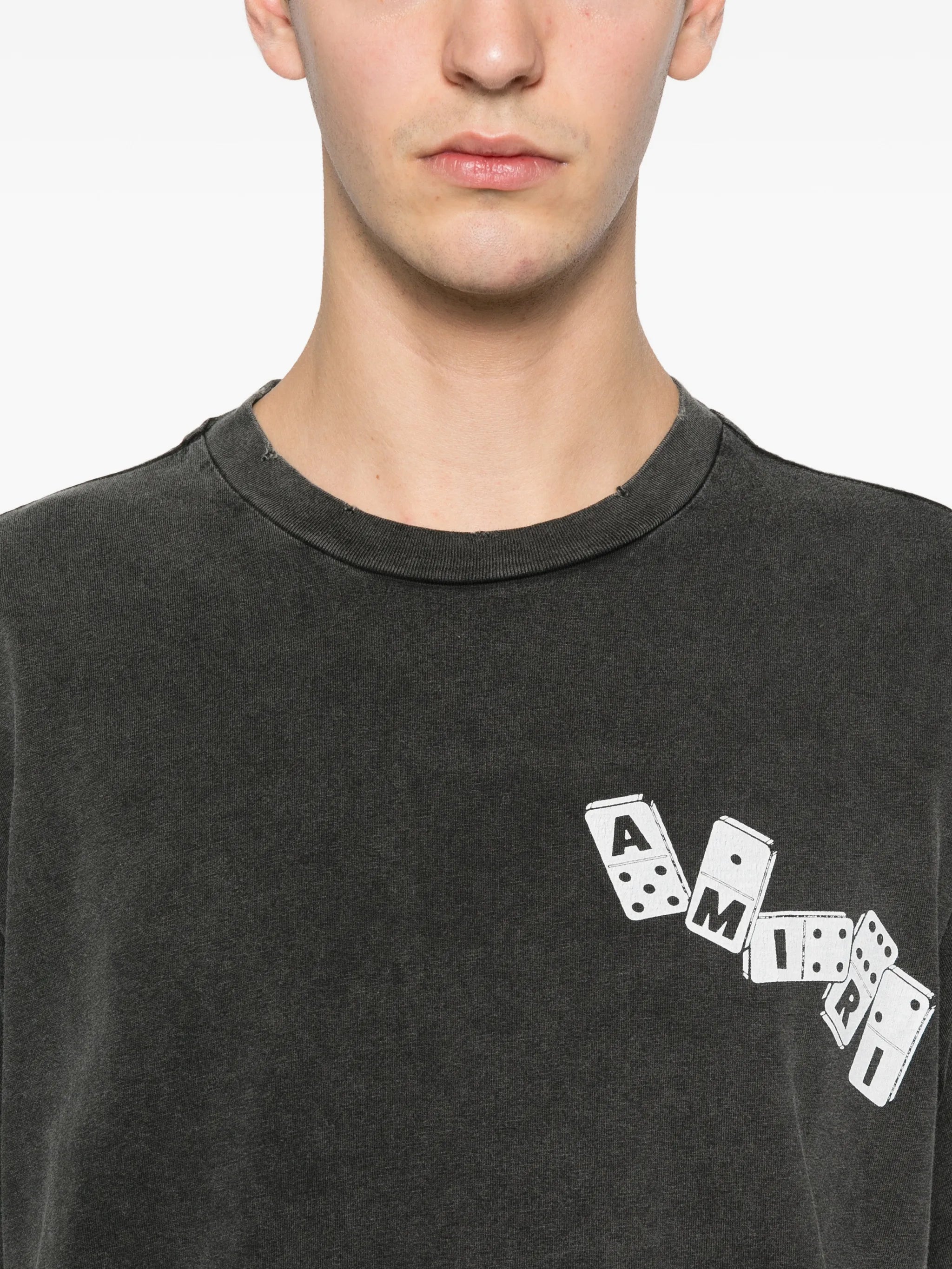 Domino graphic T-shirt