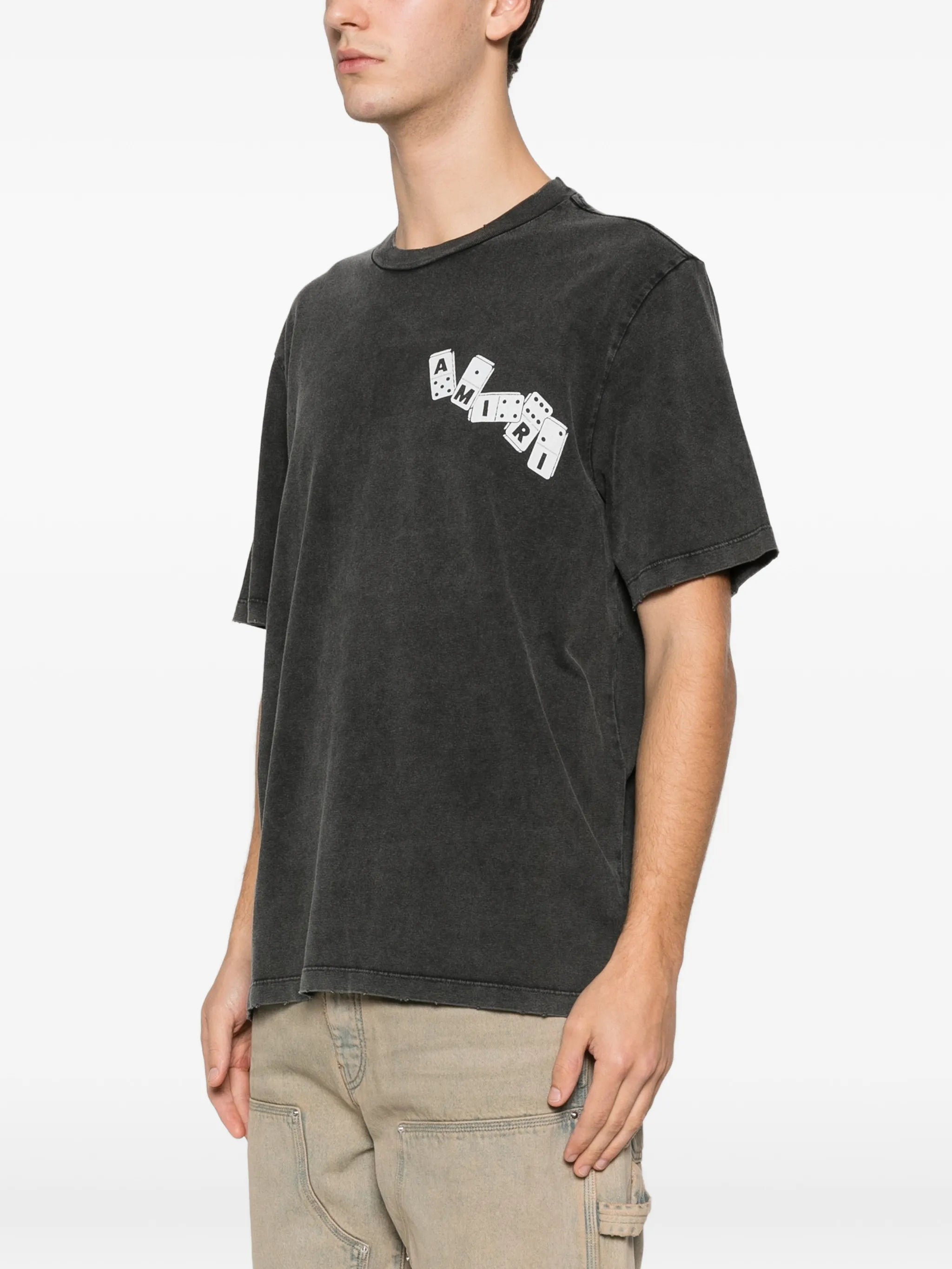 Domino graphic T-shirt