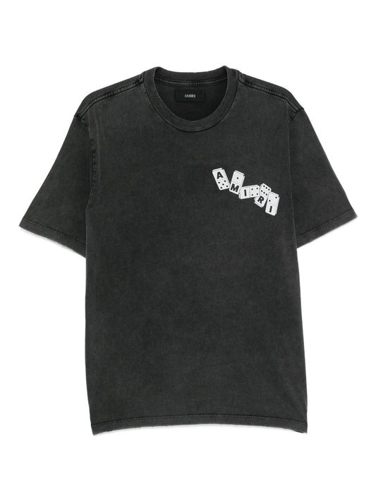 Domino graphic T-shirt