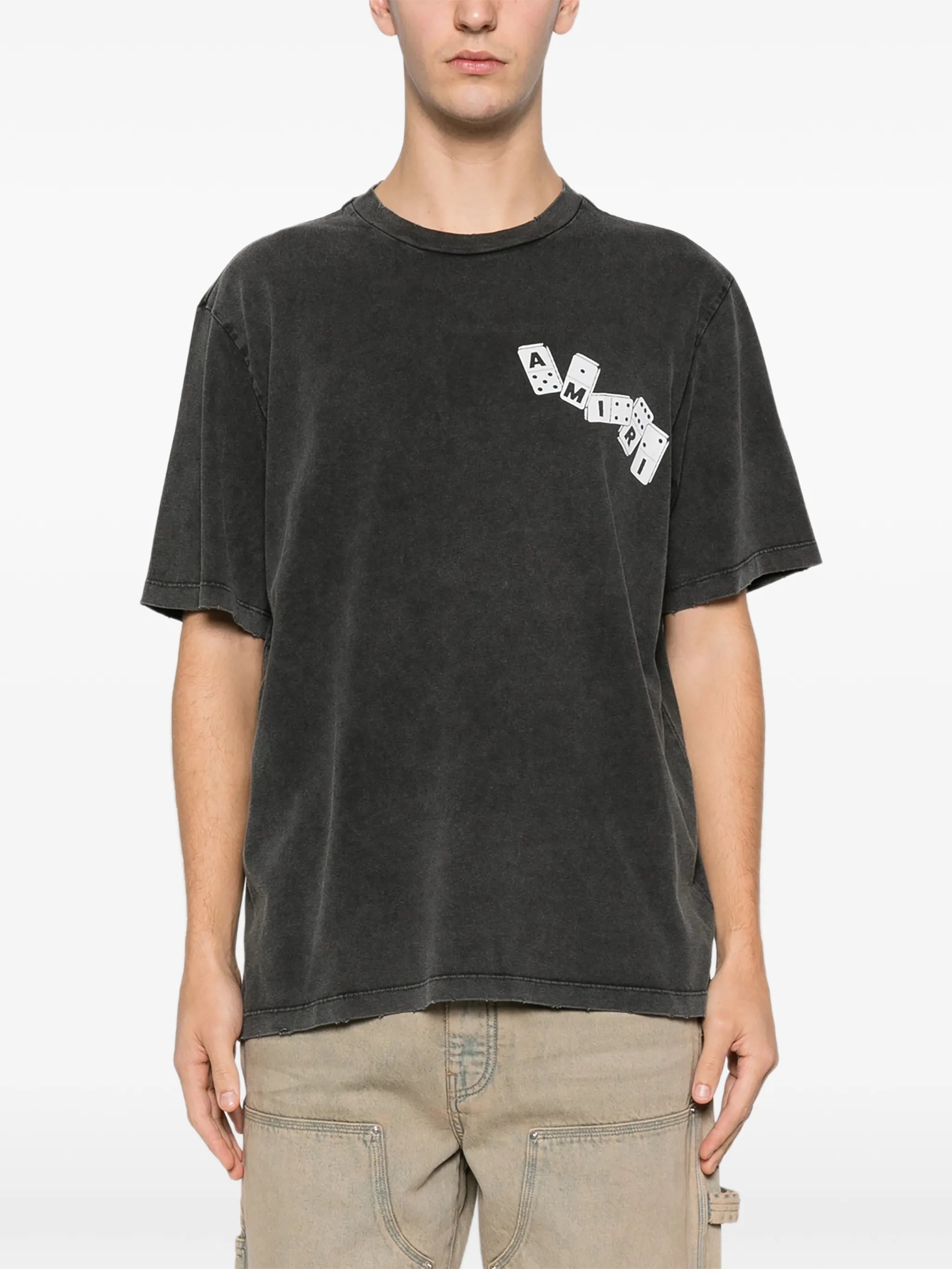 Domino graphic T-shirt