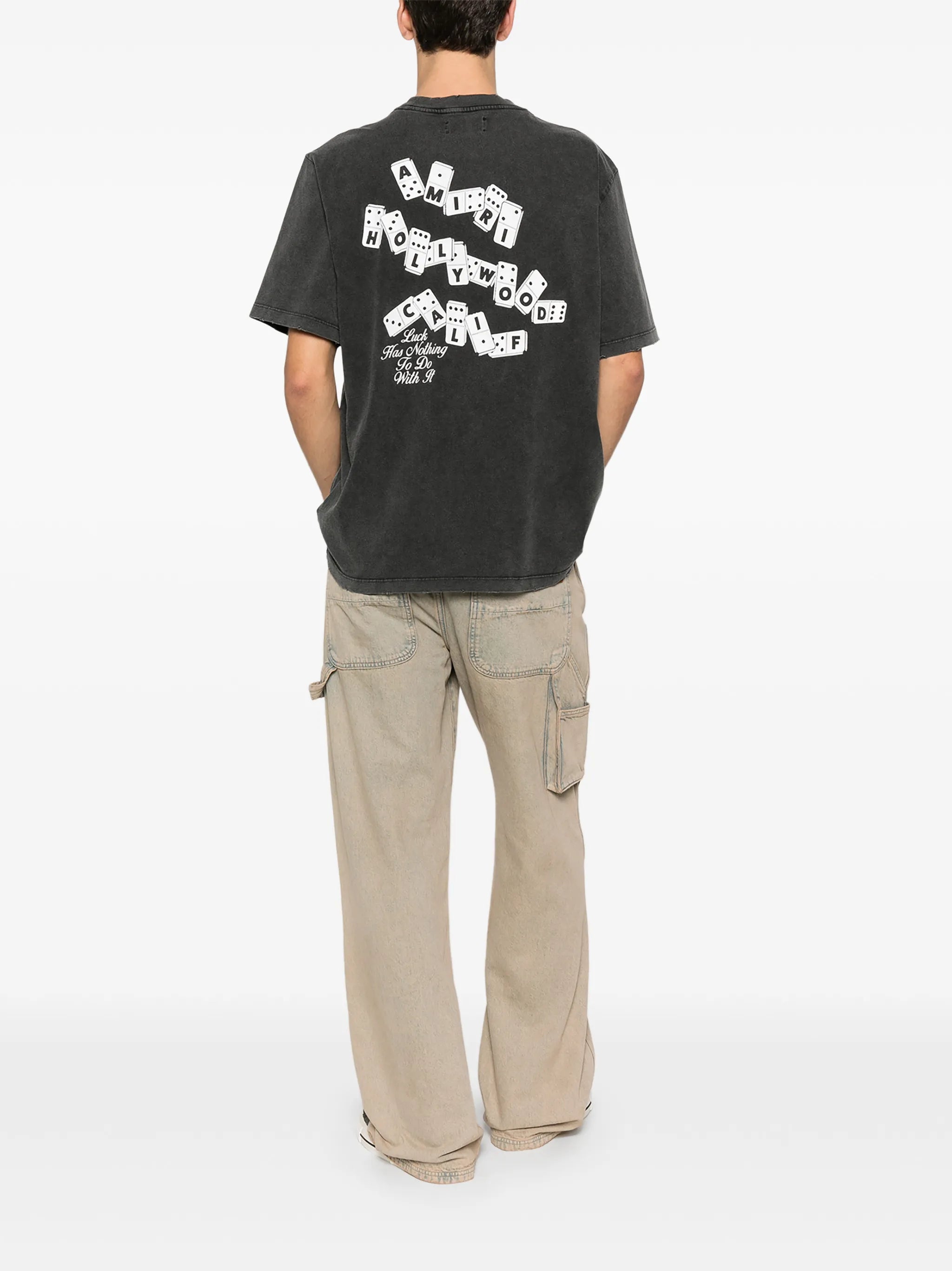 Domino graphic T-shirt