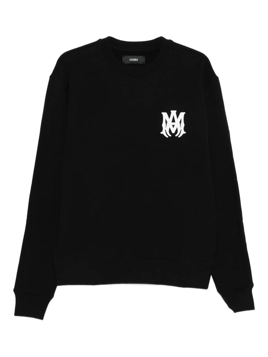 logo-detail crew sweatshirt