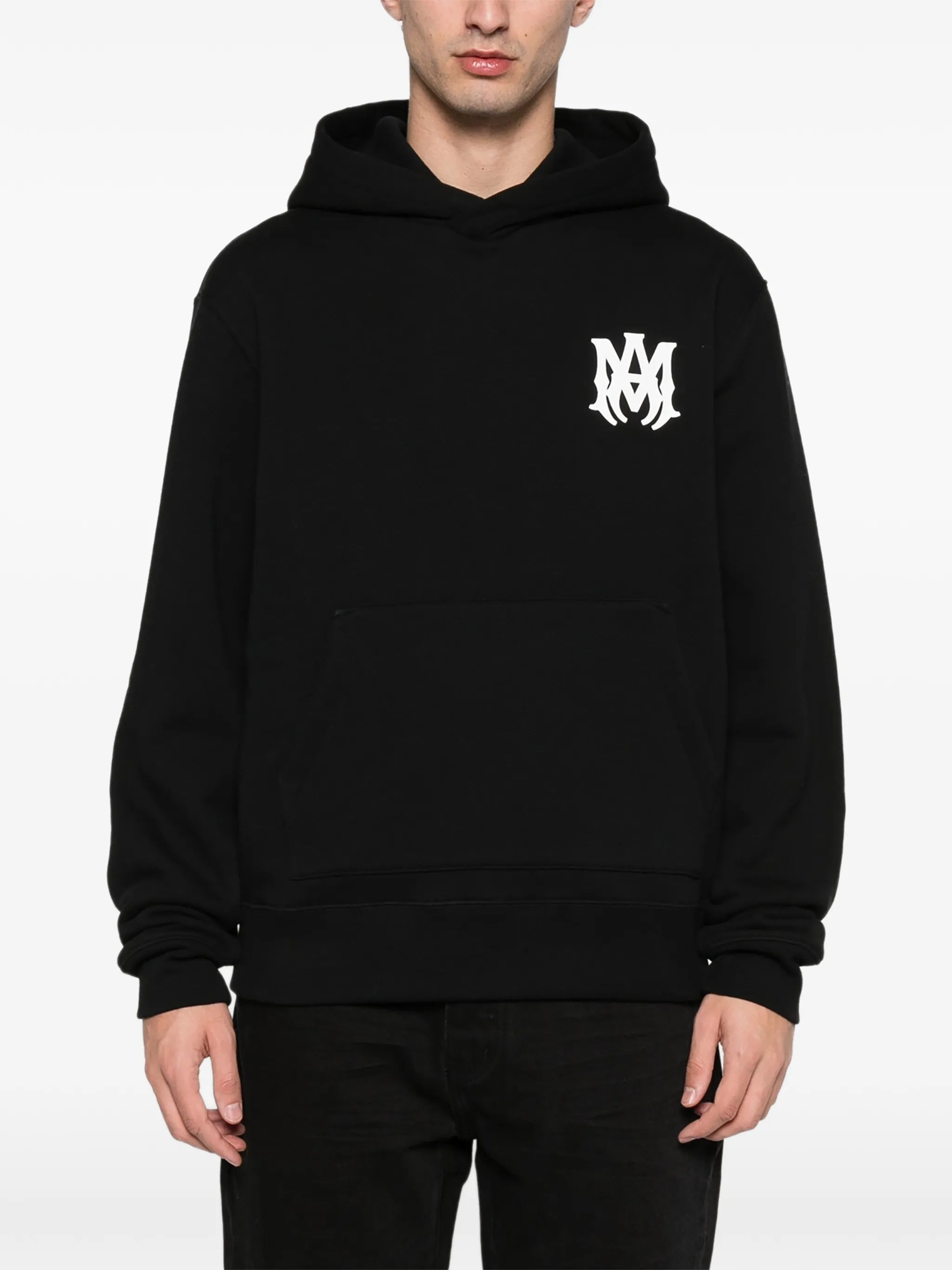 logo-print hoodie