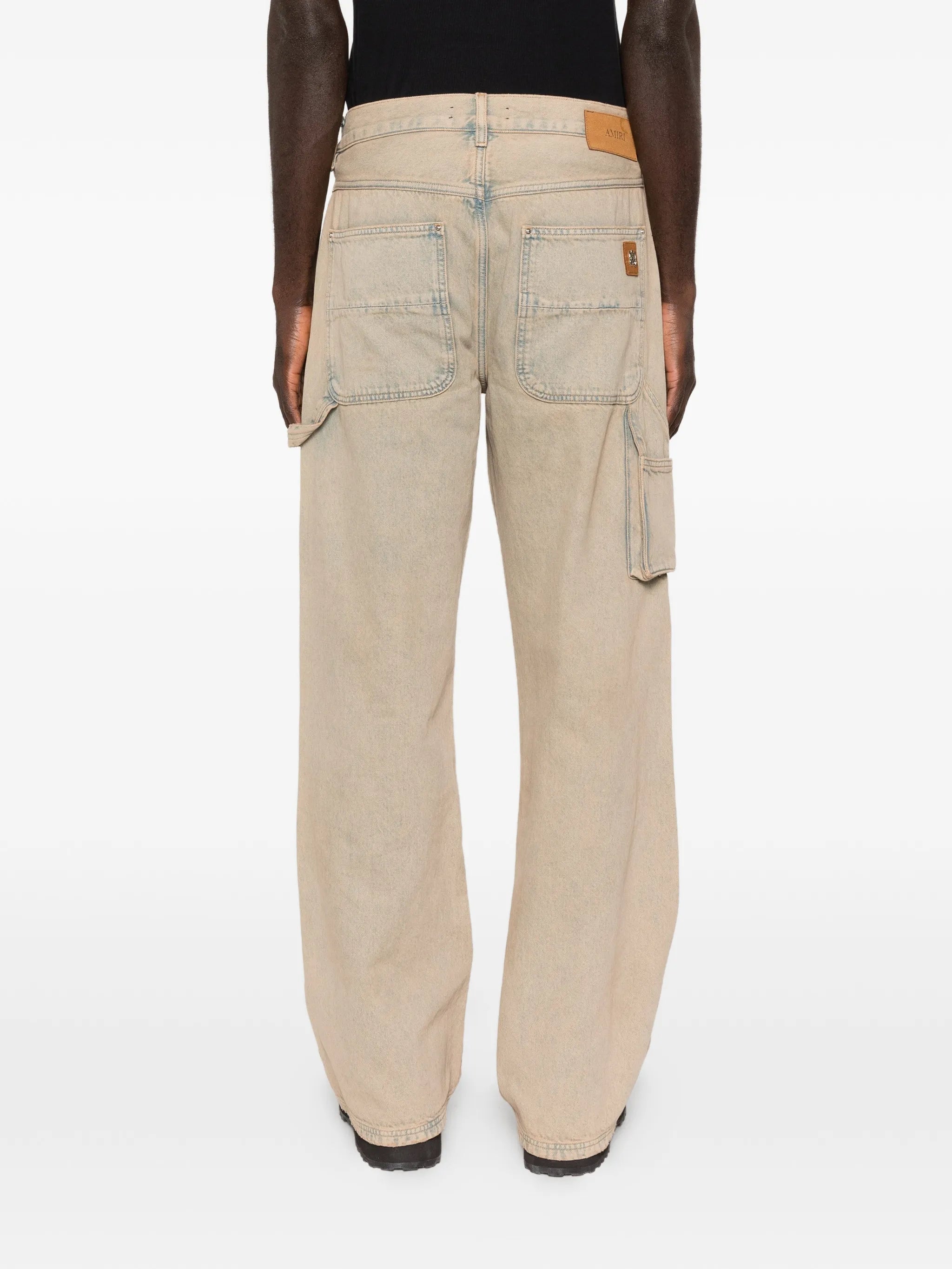 Carpenter multi-pocket denim jeans