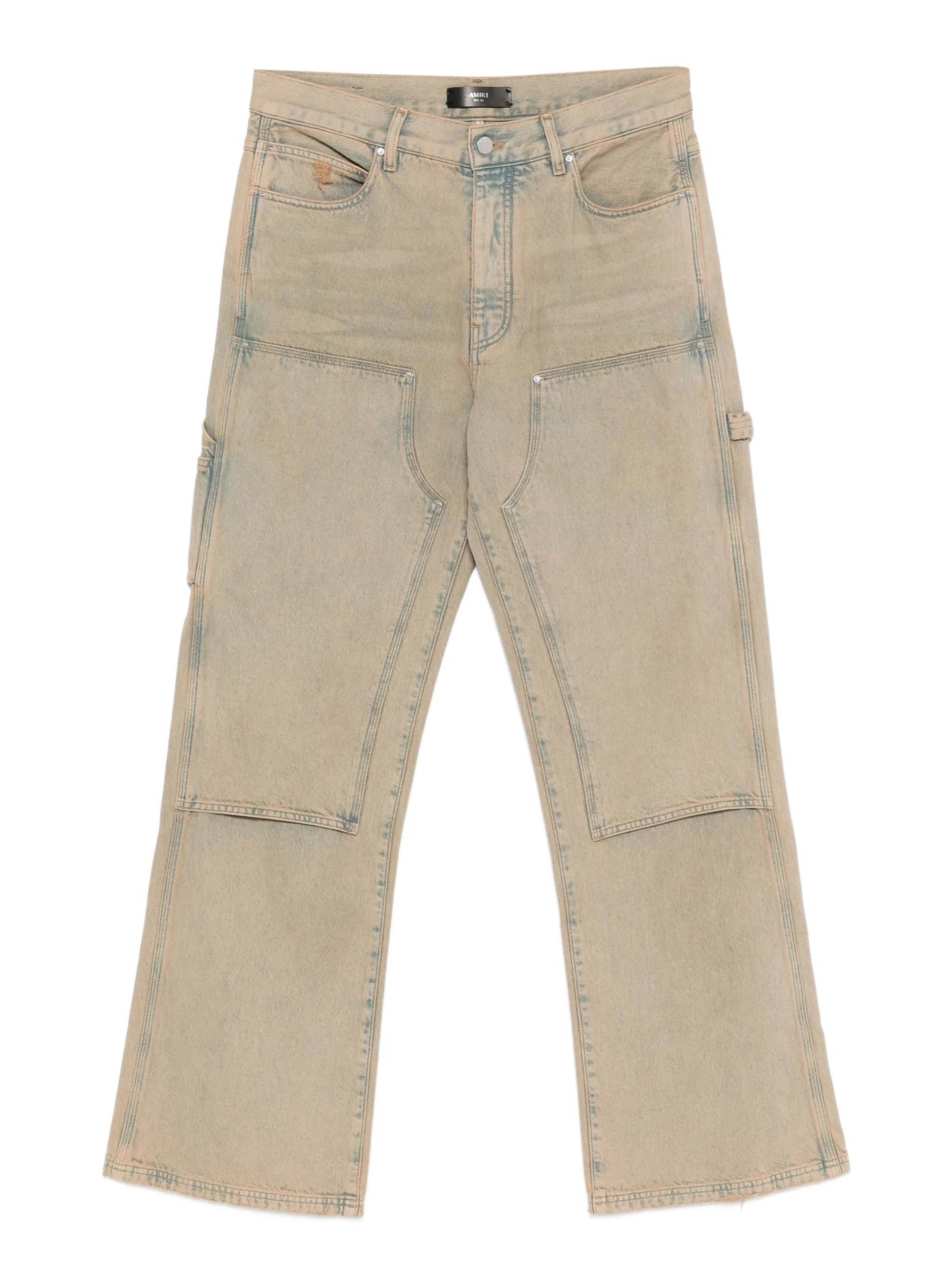 Carpenter multi-pocket denim jeans
