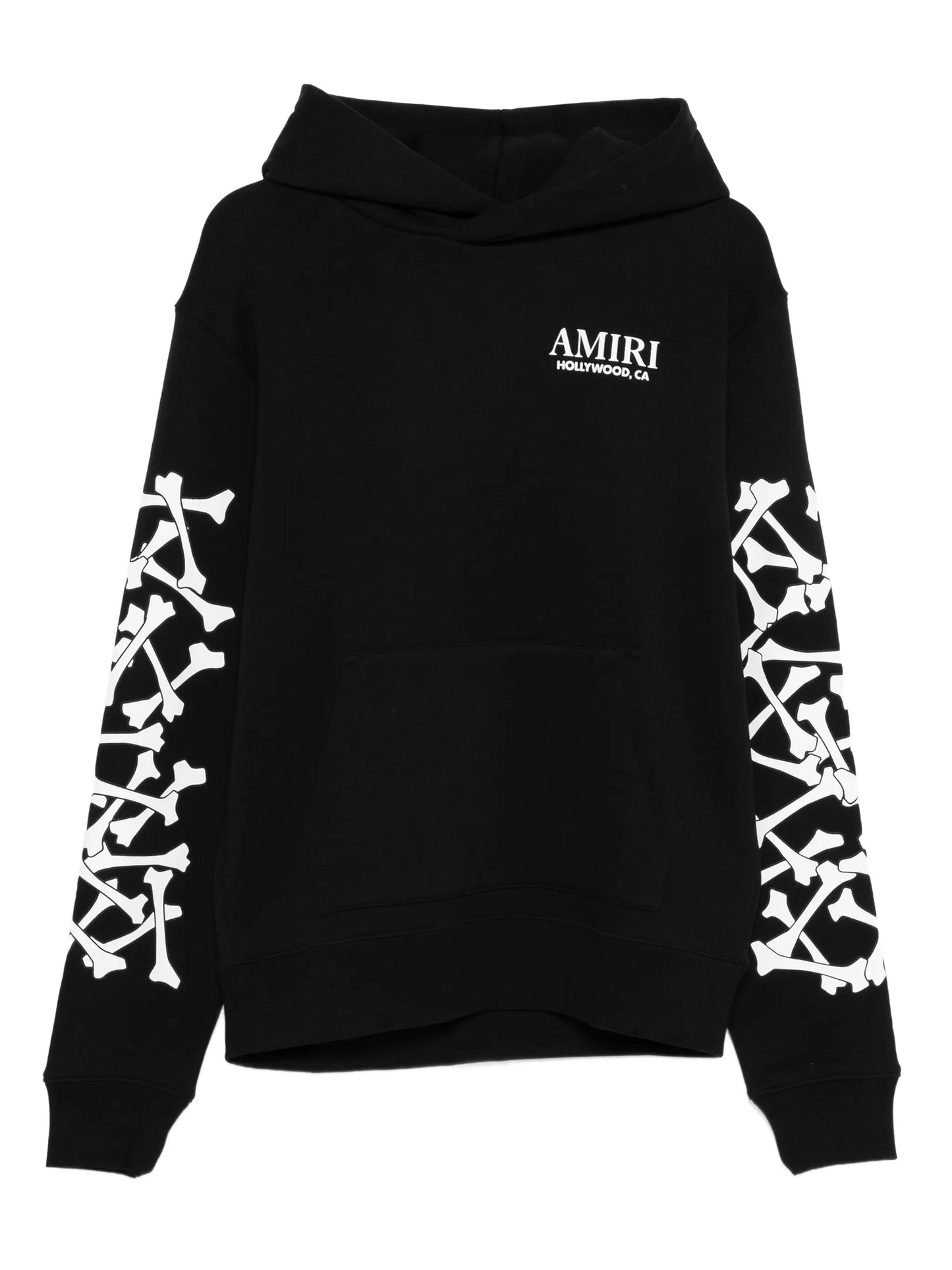 Bones Stacked long-sleeve hoodie