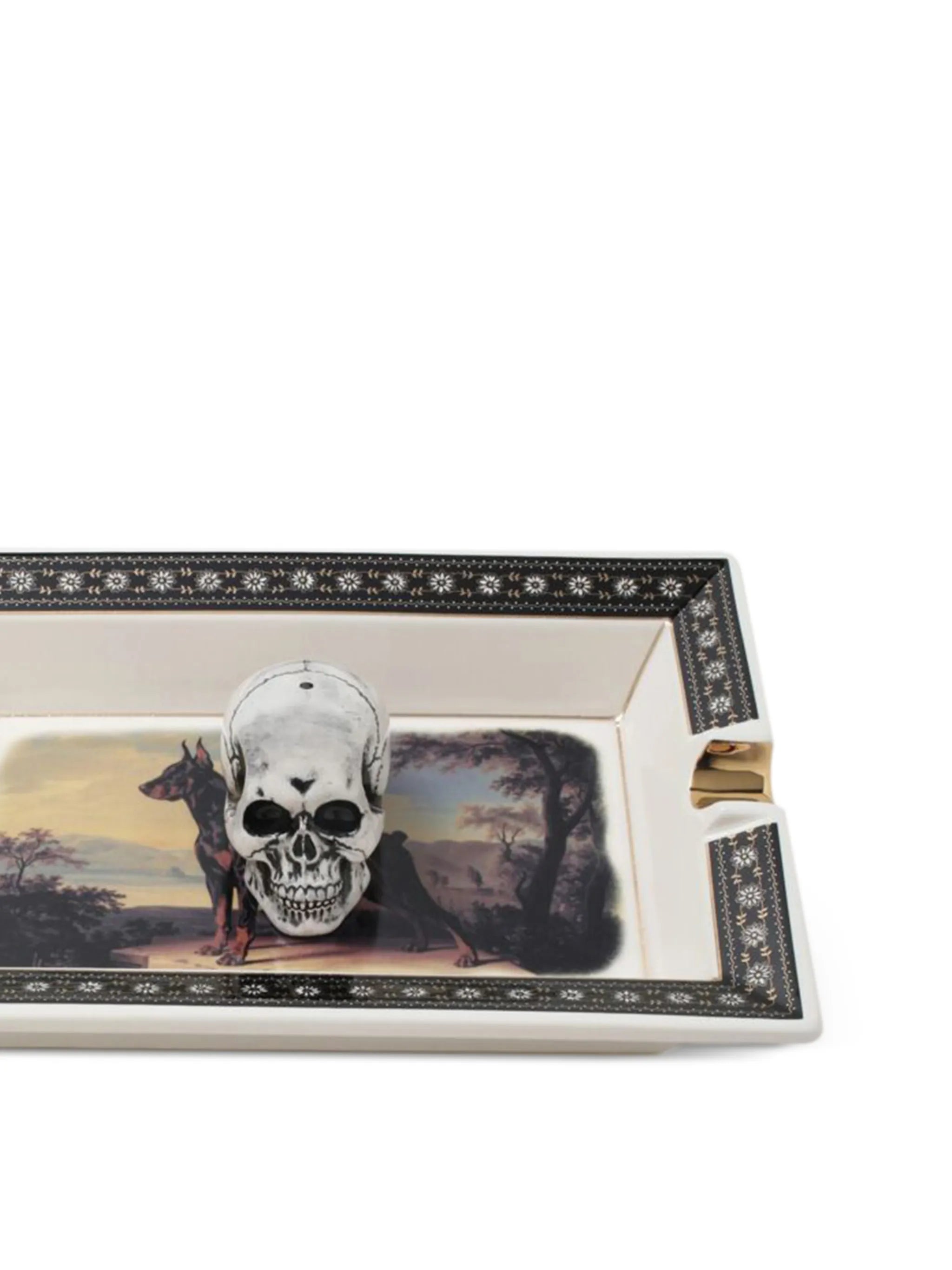 Square-shape incense tray