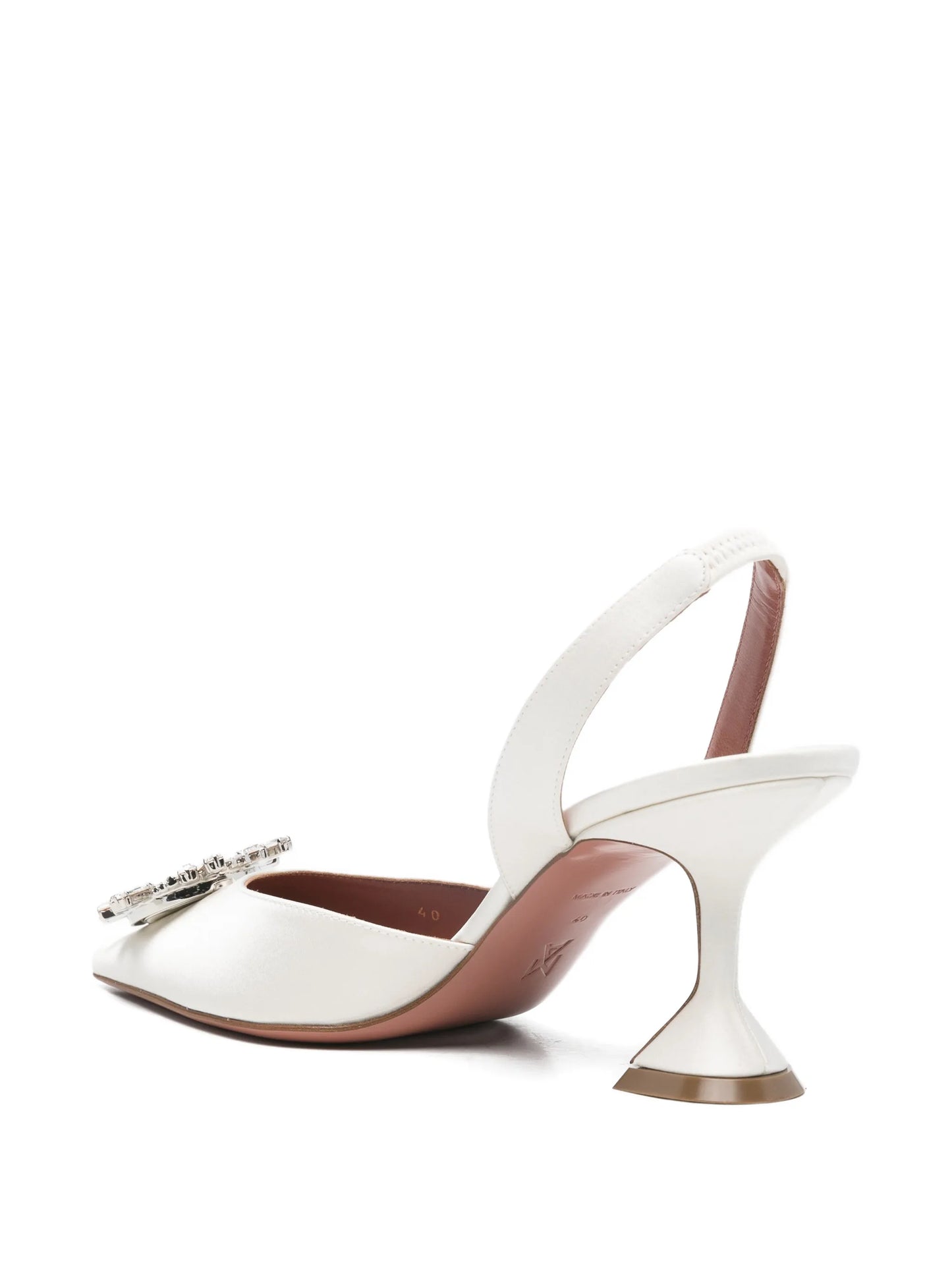 Begum embellished slingback pumps