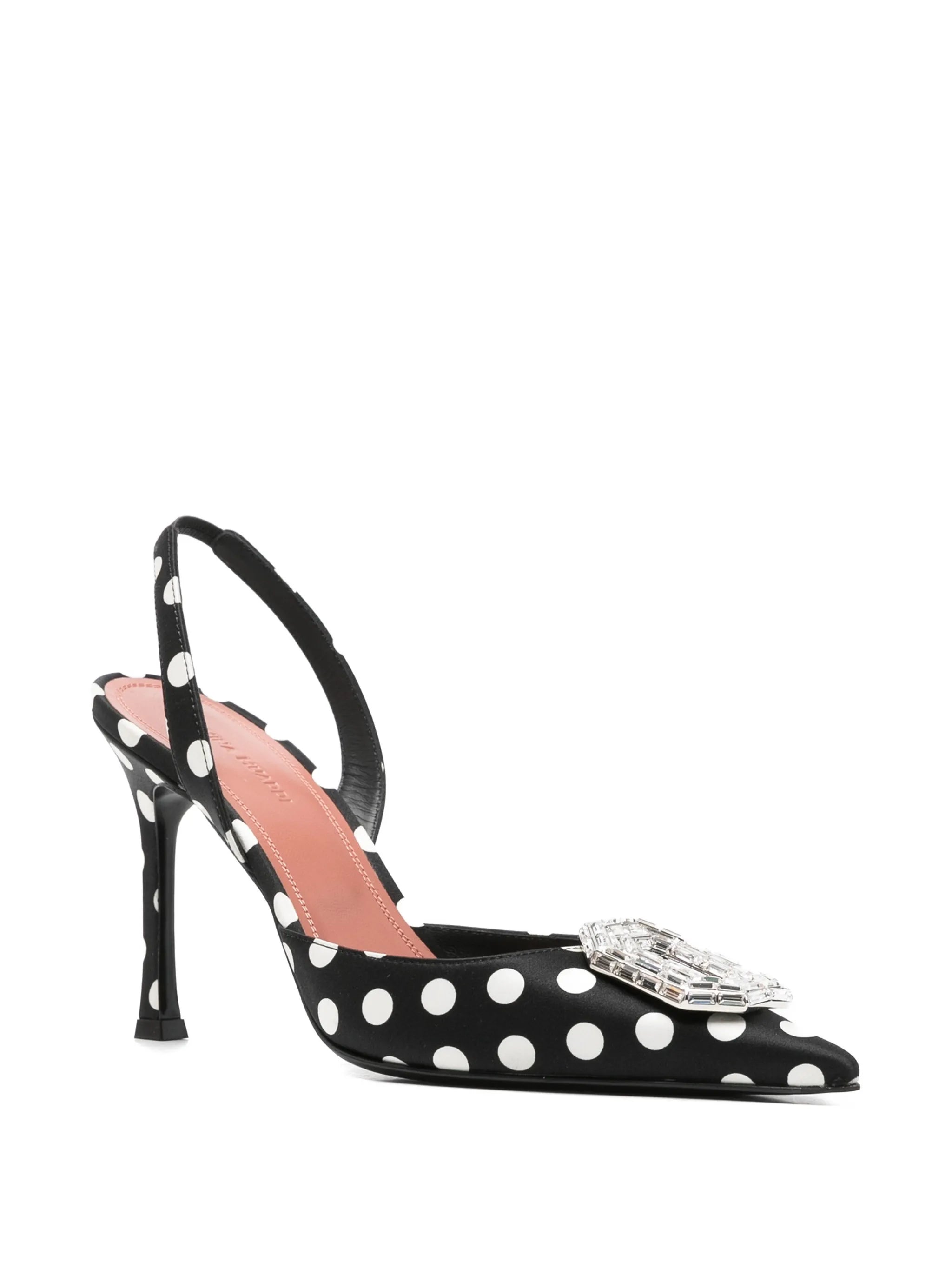 Camelia crystal-embellished pumps