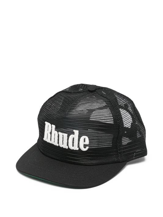 logo mesh hat