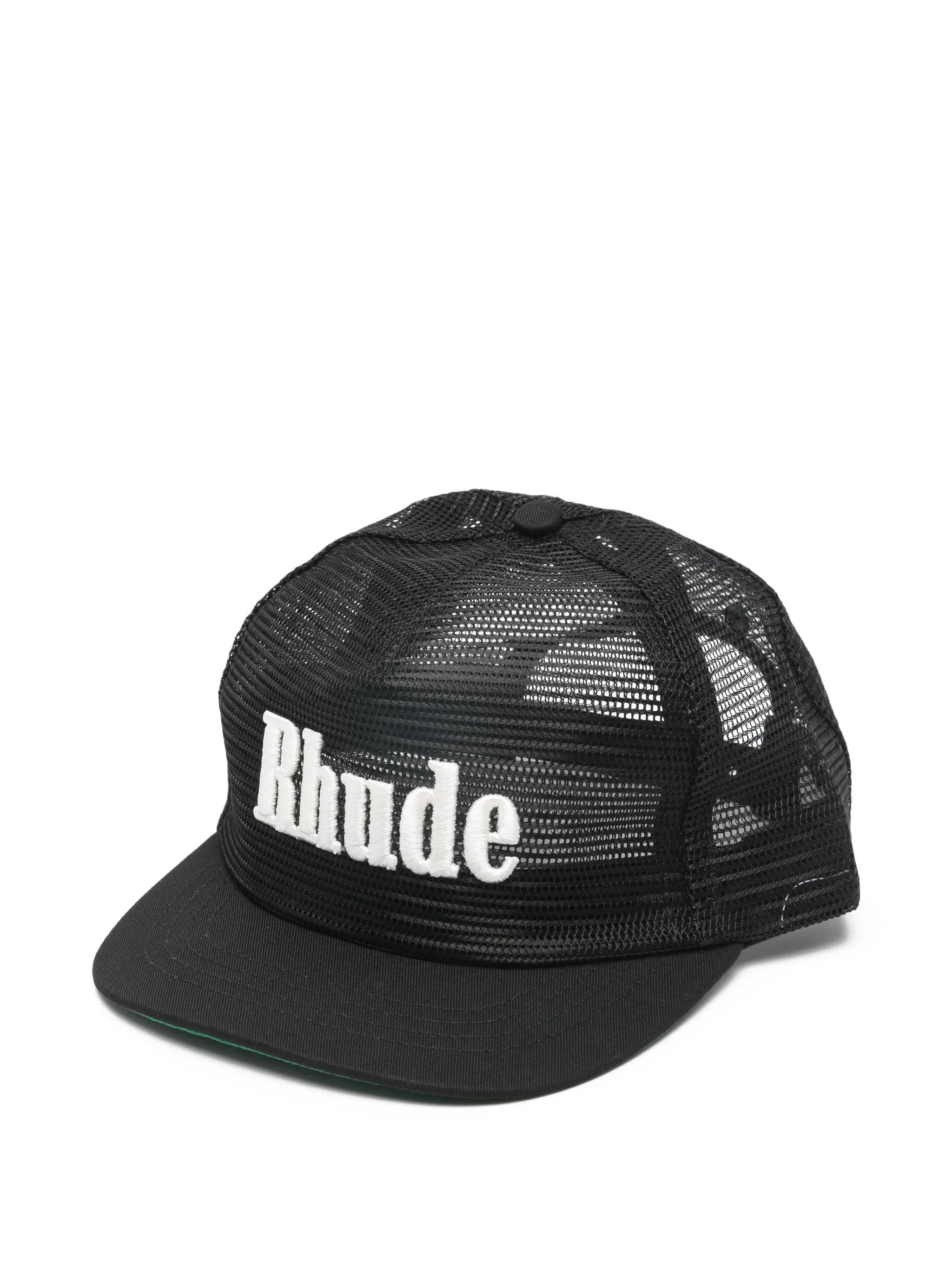 logo mesh hat
