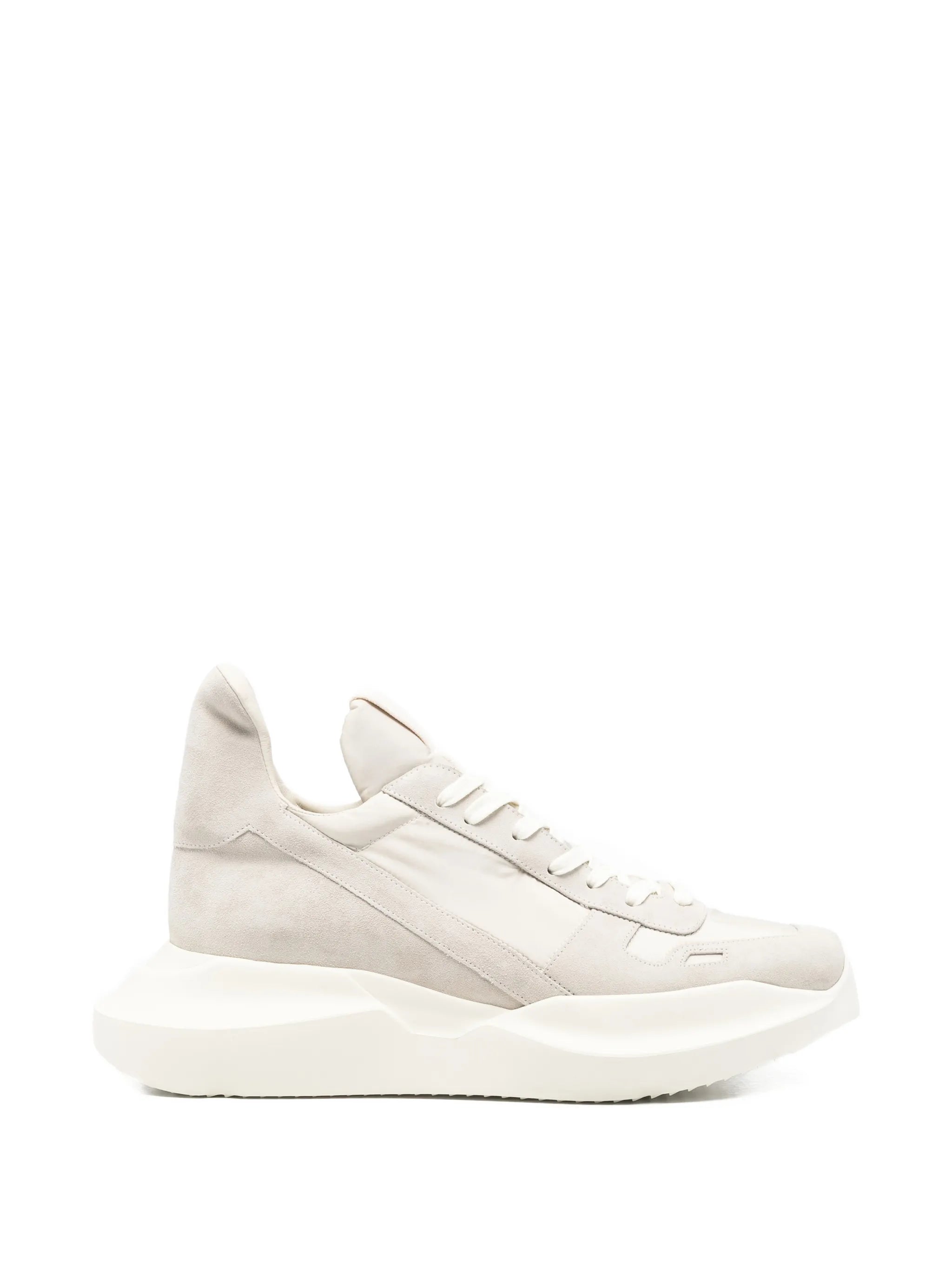 lace-up chunky sole sneakers