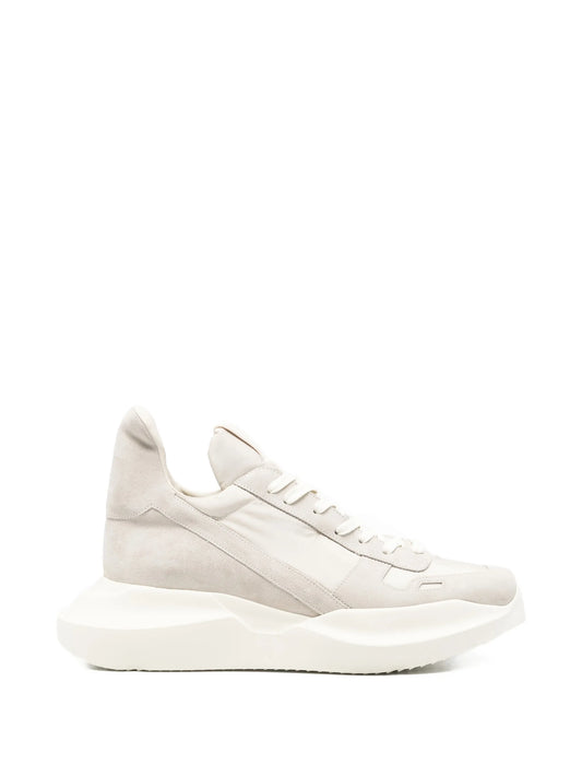lace-up chunky sole sneakers