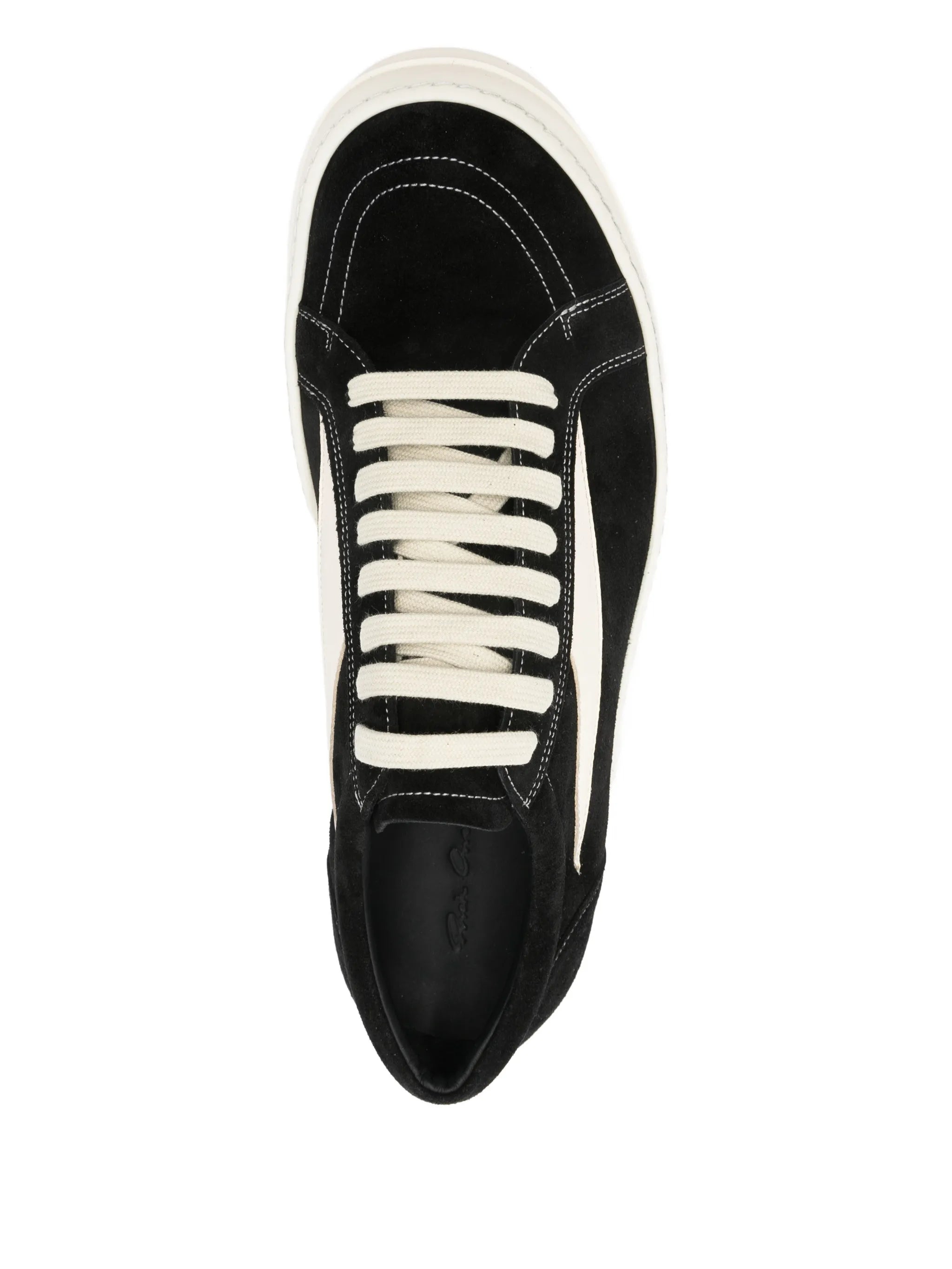 contrast sneakers
