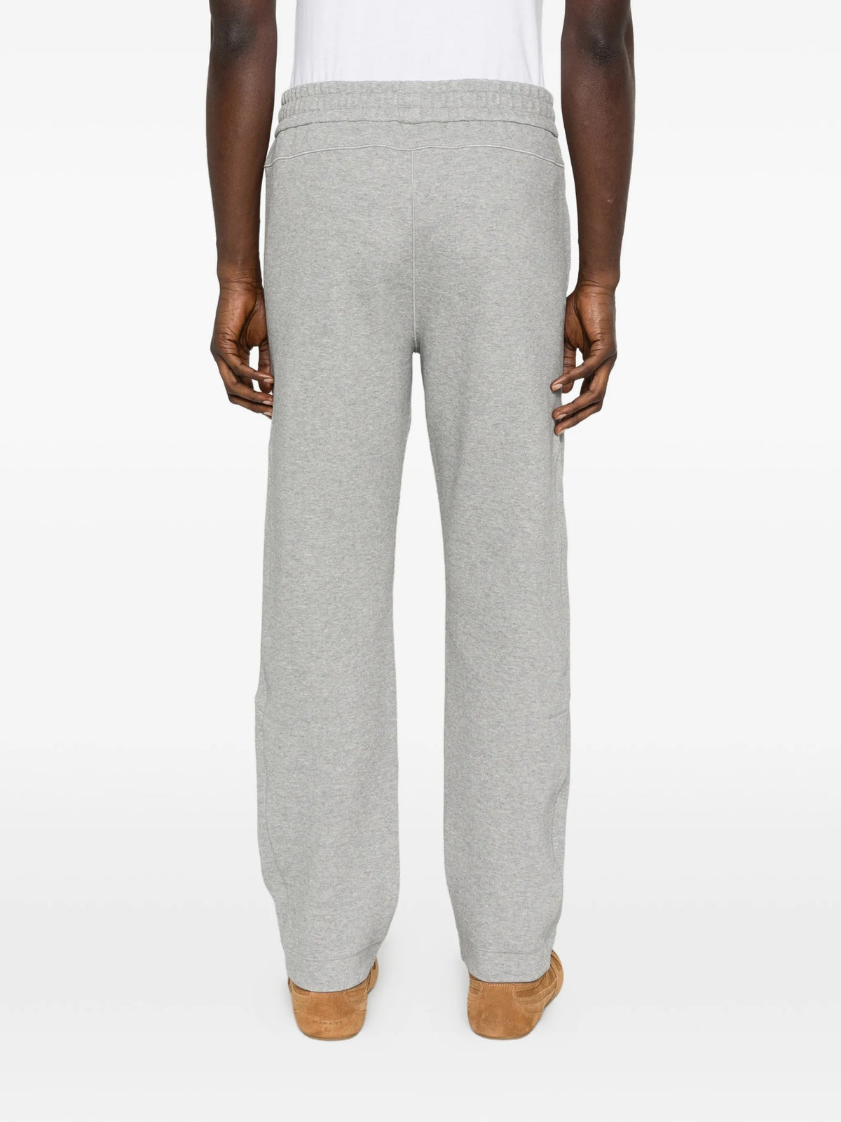 stitch-detailed sweat-trousers