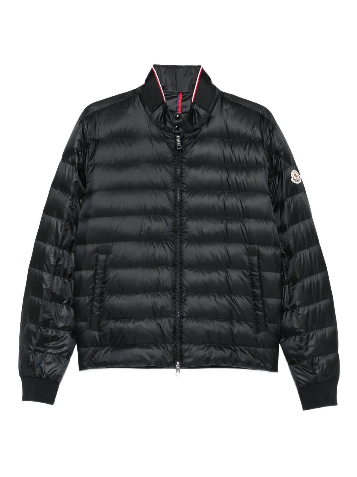Rigel quilted logo-patch jacket