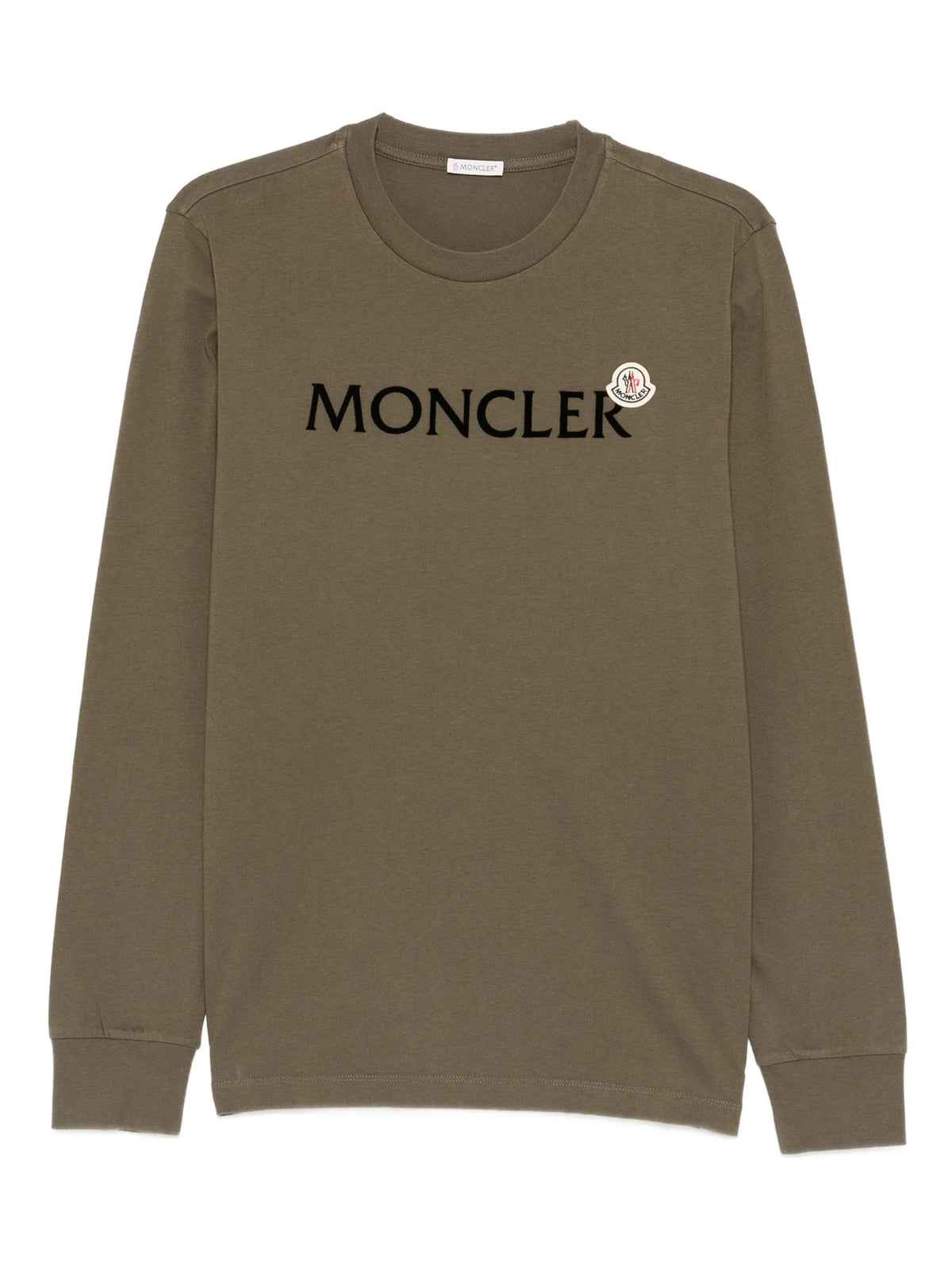 long-sleeve cotton jersey T-shirt