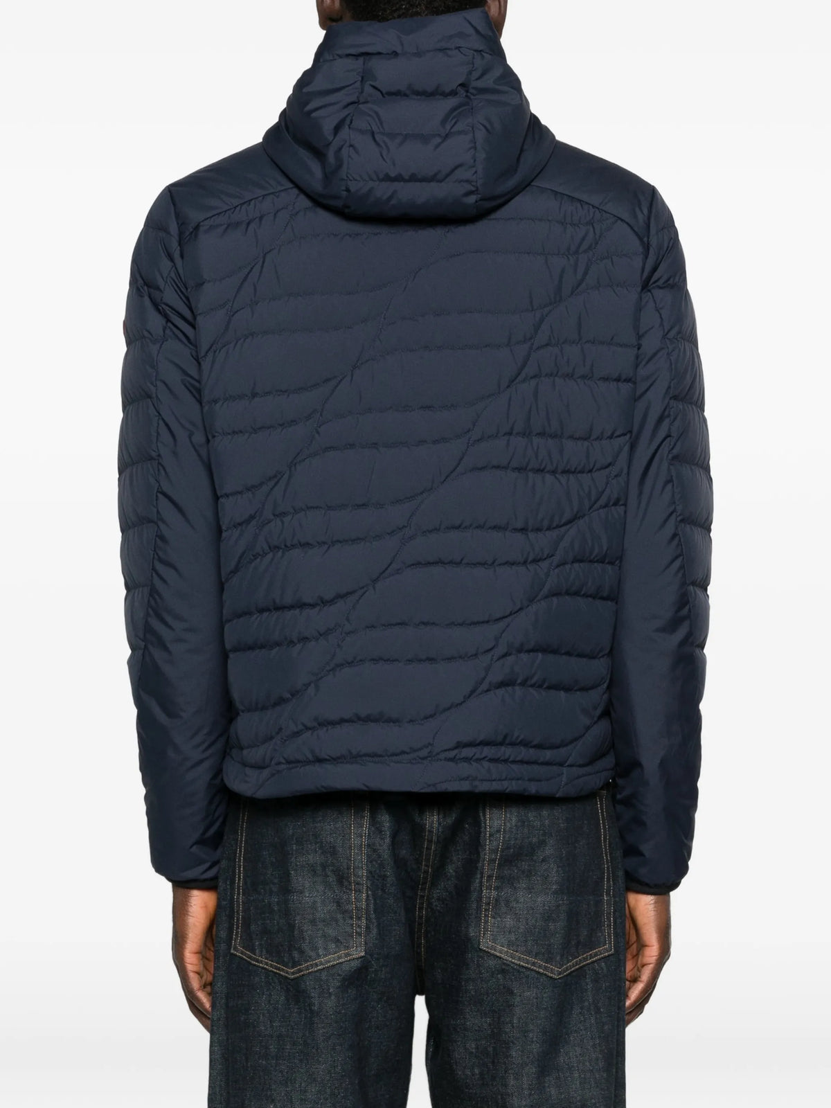 Chitu hooded short down jacket