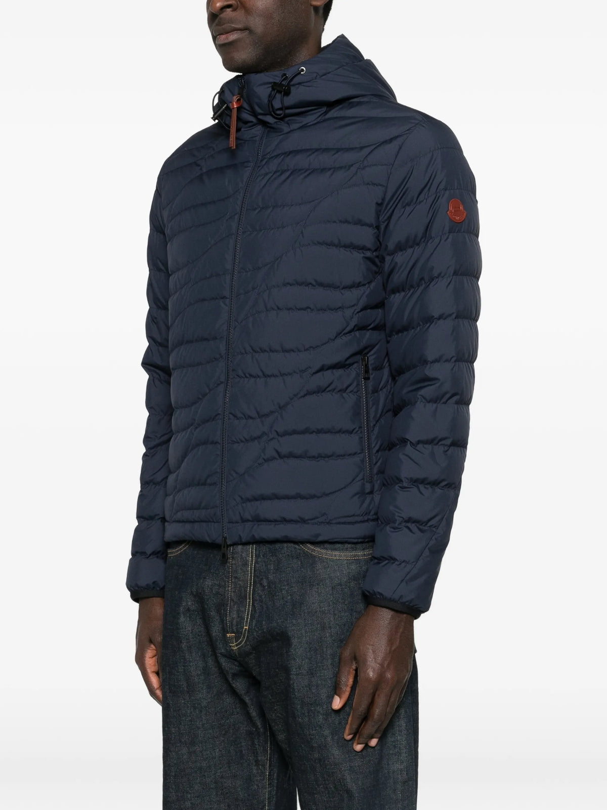 Chitu hooded short down jacket