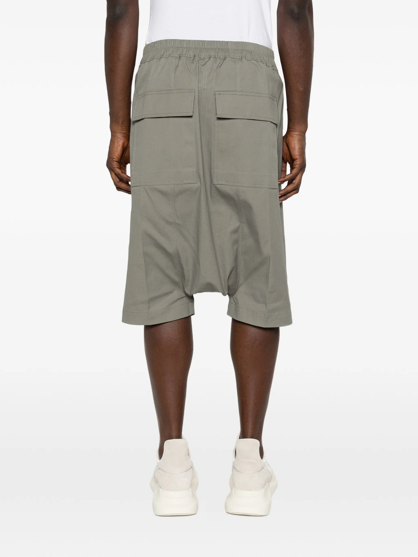 drop crotch pods shorts